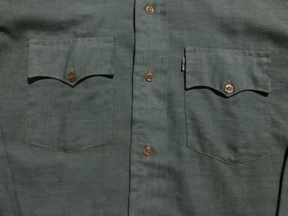 Vintage Vintage Athana Chambray Western Shirt 70s Size US L / EU 52-54 / 3 - 3 Thumbnail
