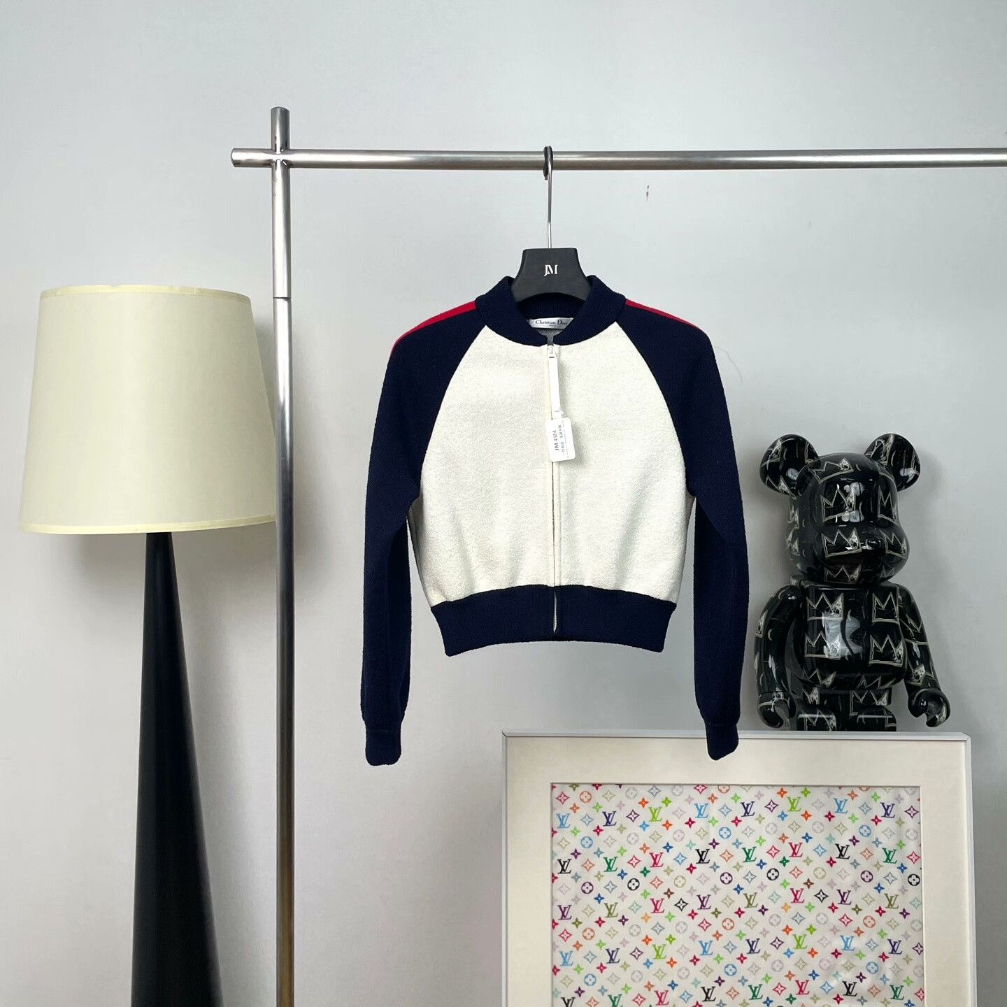 Dior dior color-block pilot jacket in excellent condition Size US S / EU 44-46 / 1 - 1 Thumbnail