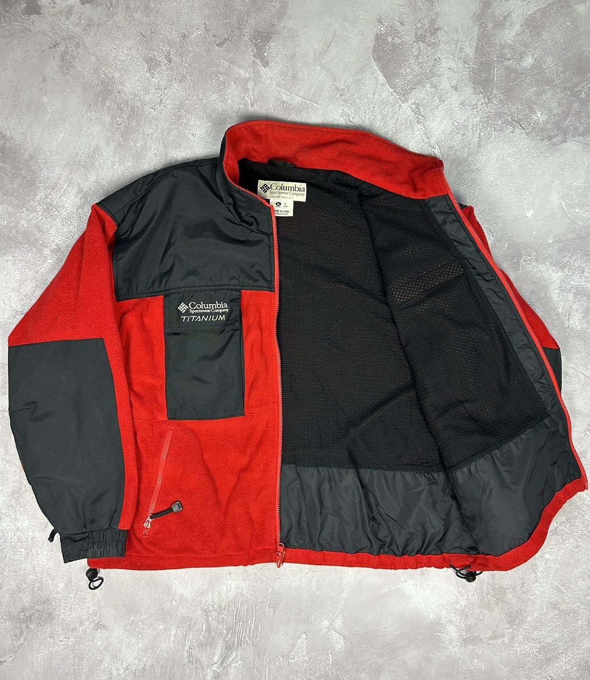 Columbia × Vintage Columbia Titanium Omni Tech Fleece Size XL Vintage 90s y2k Size US XL / EU 56 / 4 - 9 Thumbnail