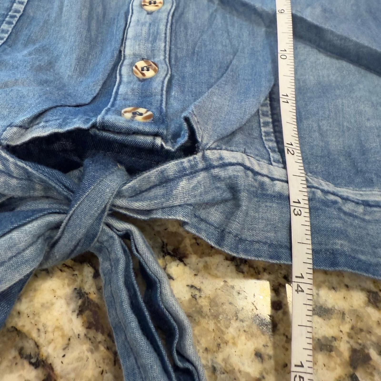 Other Very J Denim crop top SZ Small Size S / US 4 / IT 40 - 9 Thumbnail