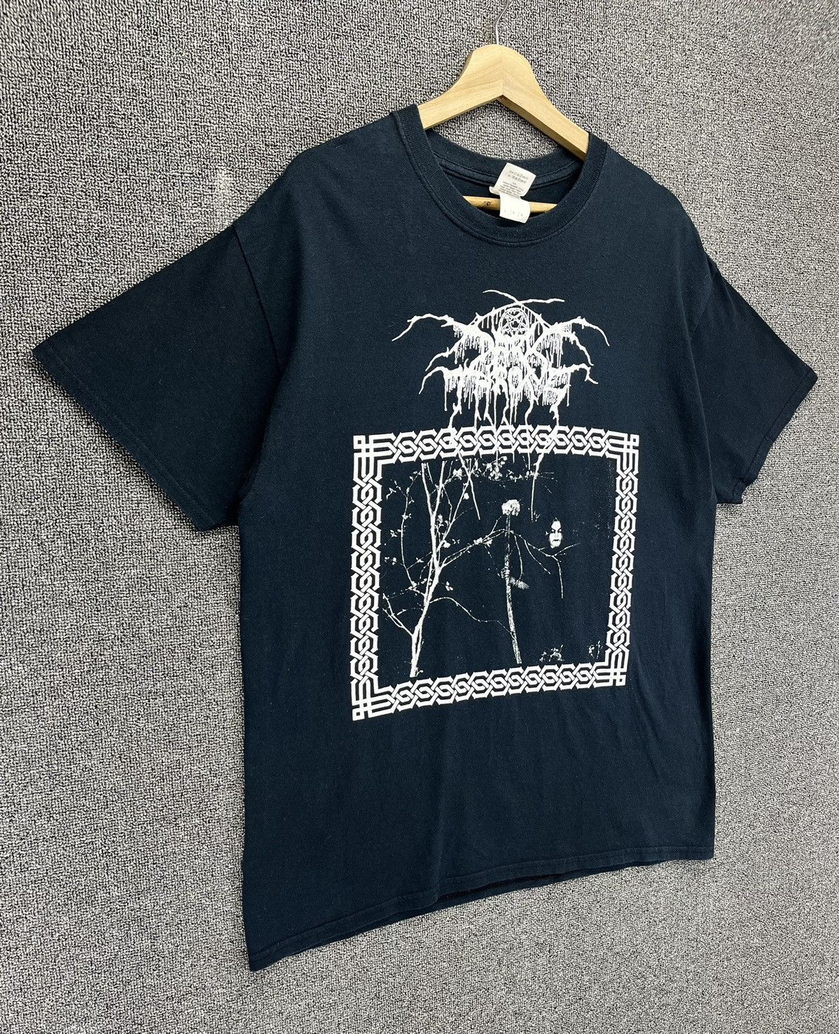 Band Tees Vintage Y2K DarkThrone Taakeferd Punk Rock Band Tees T Shirt Size US L / EU 52-54 / 3 - 3 Thumbnail