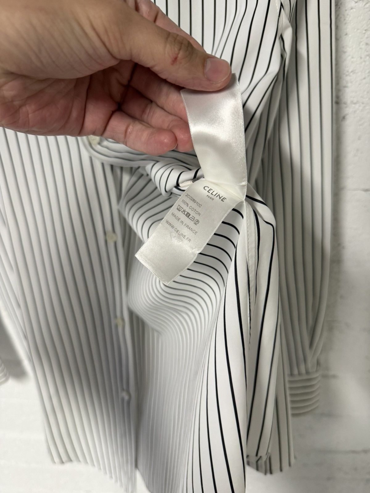 Celine Striped Drug Store Collar Size US S / EU 44-46 / 1 - 4 Thumbnail