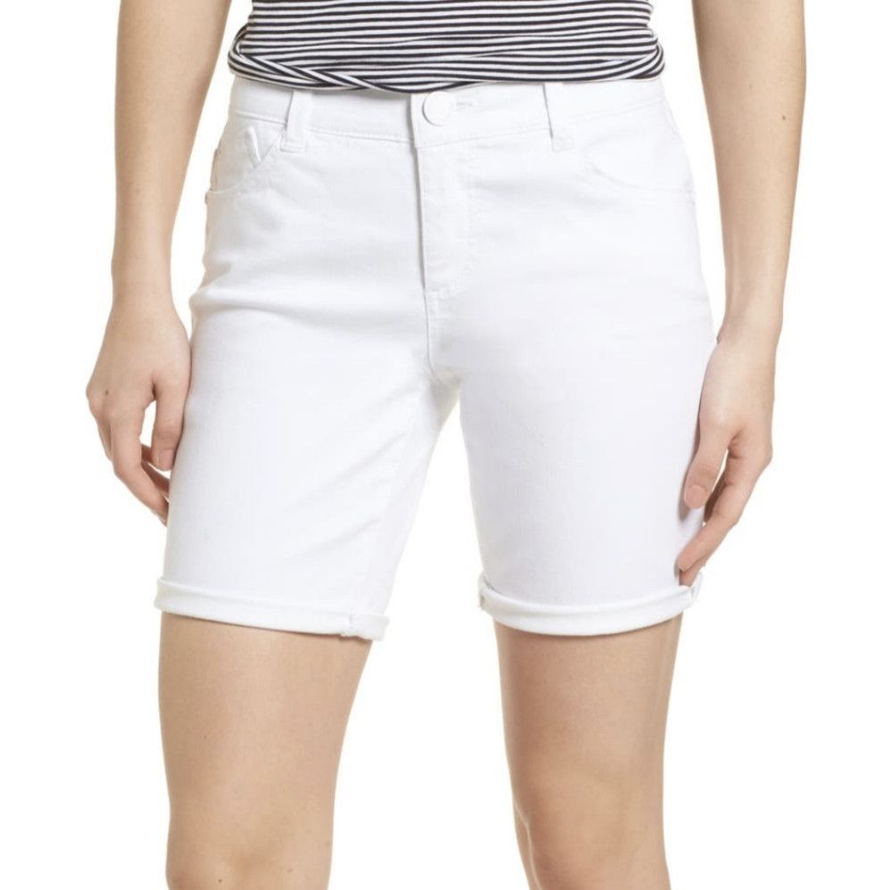 Other Wit & wisdom white cuffed shorts size 18 Size 40" / US 18 - 1 Thumbnail
