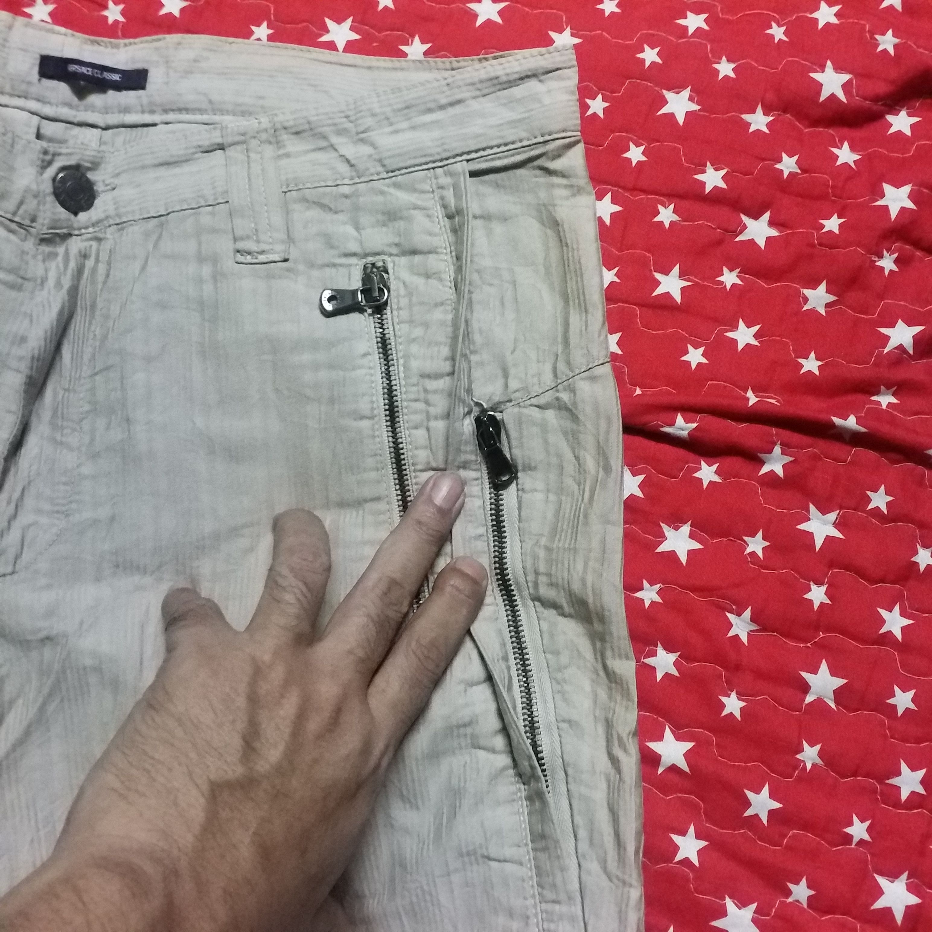 Versace versace classic pant baggy multipocket Size 34" / US 12 / IT 48 - 4 Thumbnail