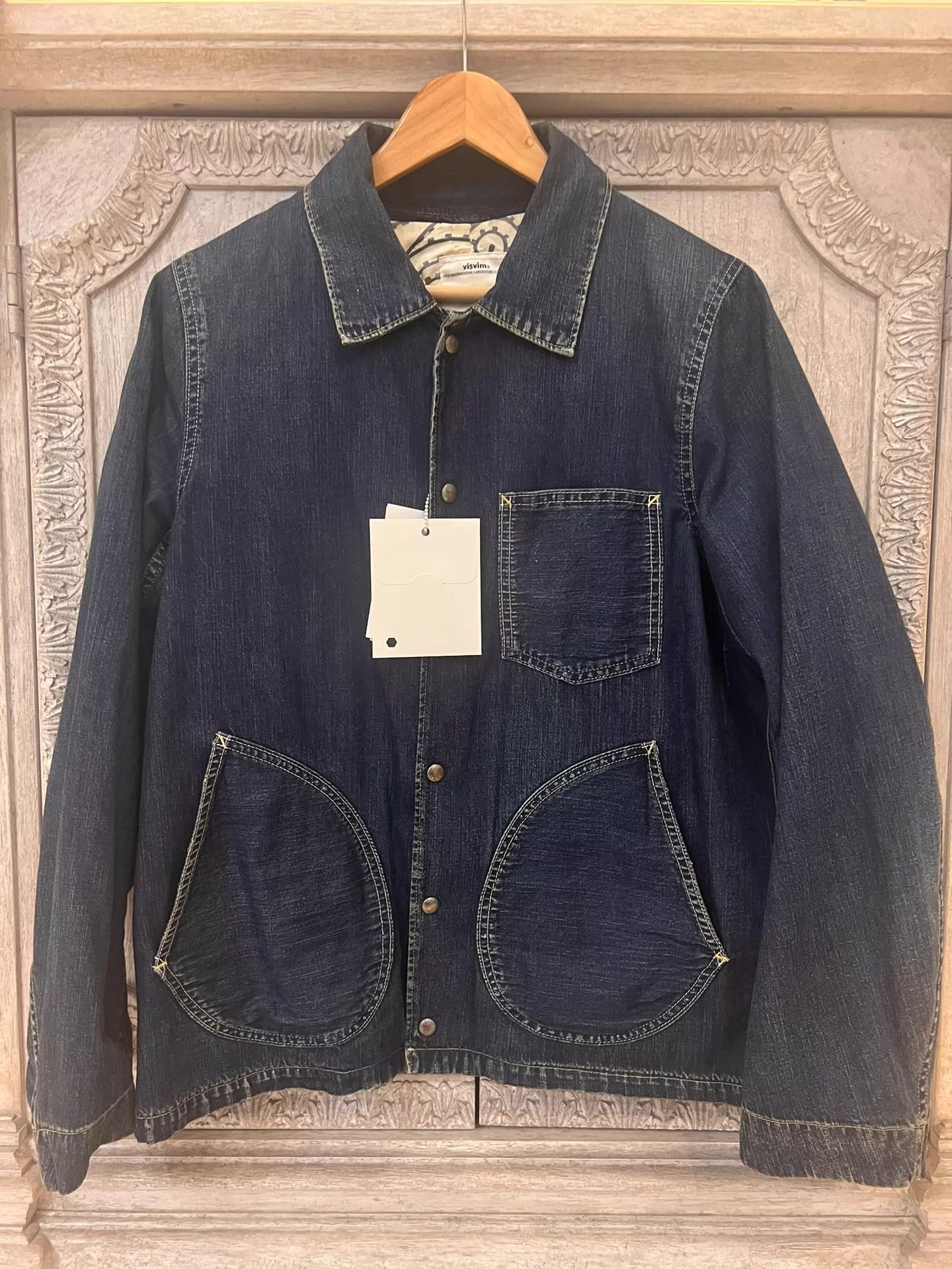 Visvim visvim SS OUTLAND JKT DAMAGED FOLIAGE 18SS | Grailed