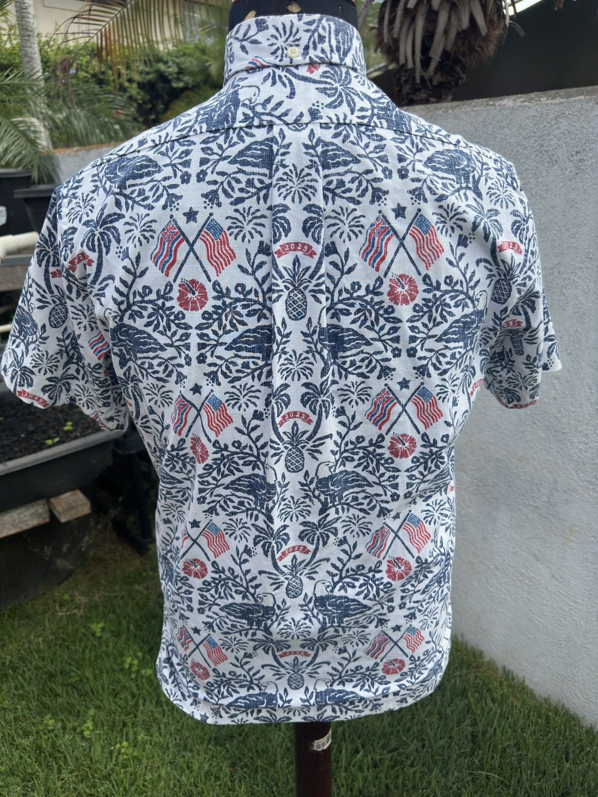 Reyn Spooner PreOwned Reyn Spooner Multicolored Hawaiian Print Men's XS Size US XS / EU 42 / 0 - 2 Thumbnail
