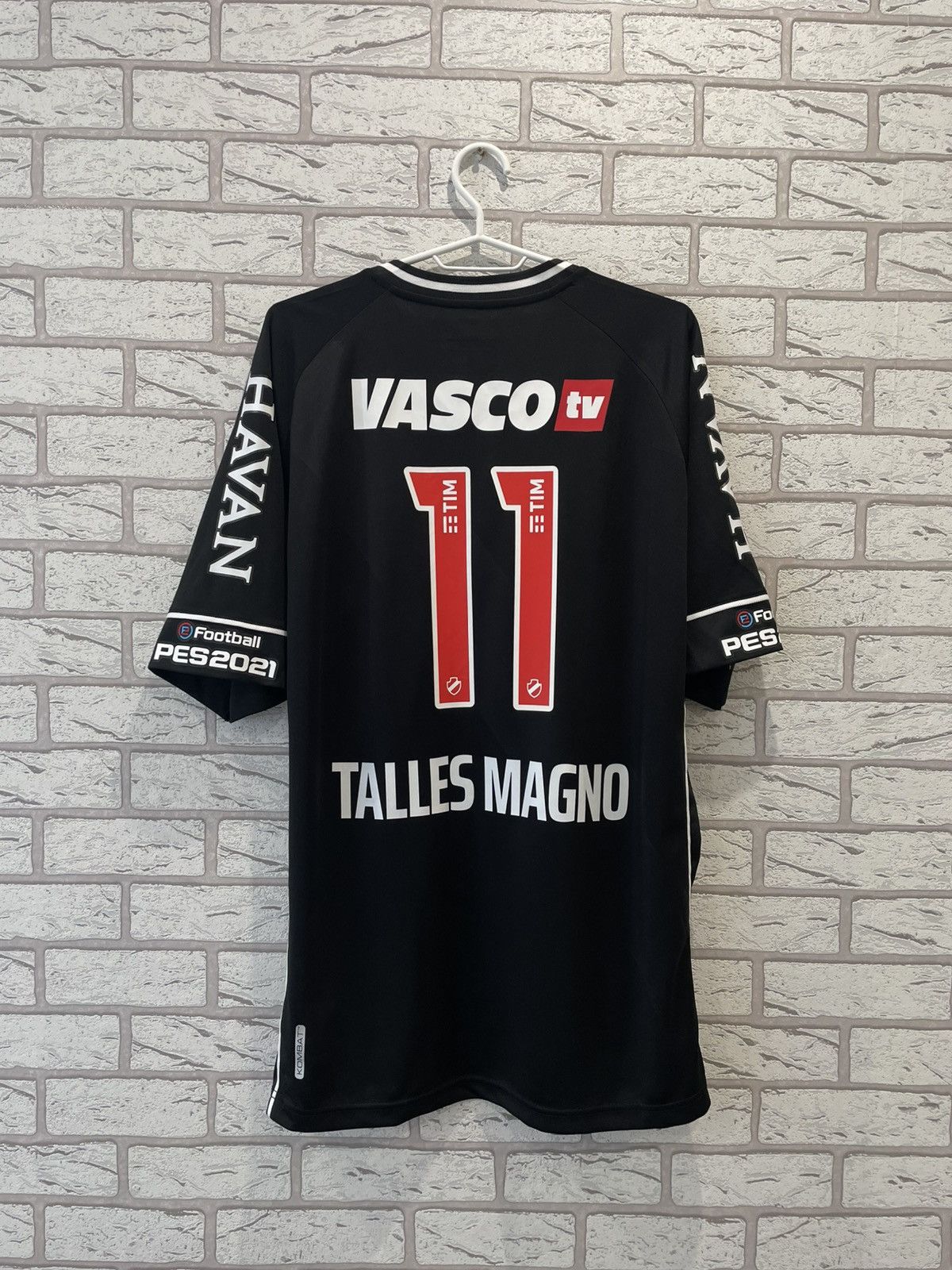 Vintage NEW Kappa Vasco Da Gama 2020 2021 Home Football Shirt Jersey Size US XL / EU 56 / 4 - 13 Thumbnail