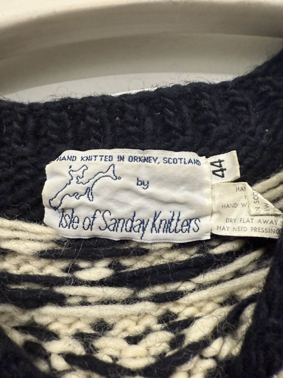 Vintage Isle of sanday knitters Size US S / EU 44-46 / 1 - 3 Thumbnail