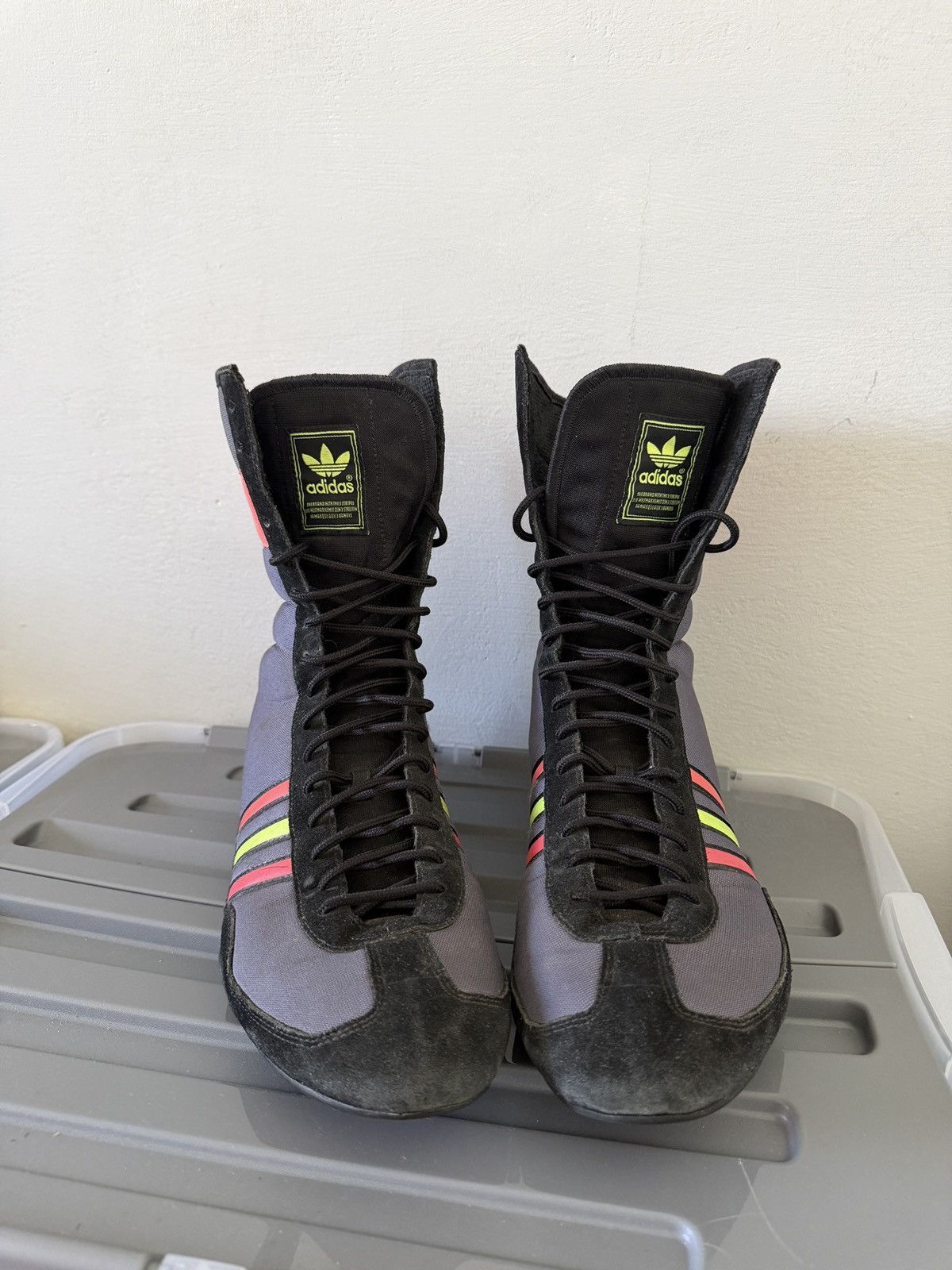 Adidas Adidas vintage wrestling boxing boots opium avant garde 2000 Size US 12 / EU 45 - 3 Thumbnail