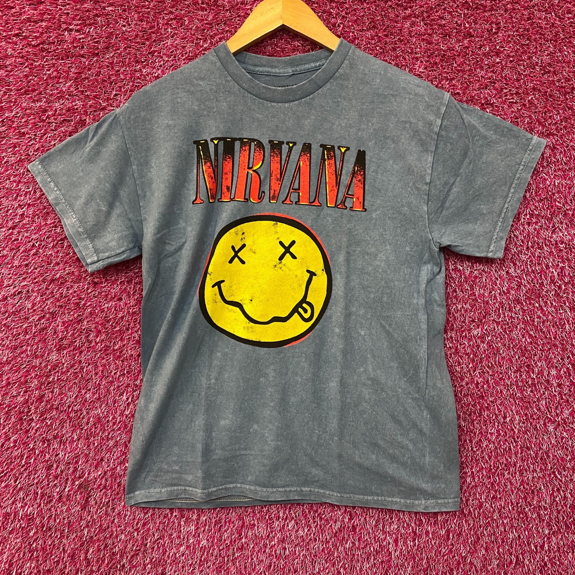 Nirvana Nirvana Nevermind Album Dead Smiley Grunge T-Shirt Medium Size US M / EU 48-50 / 2 - 1 Thumbnail