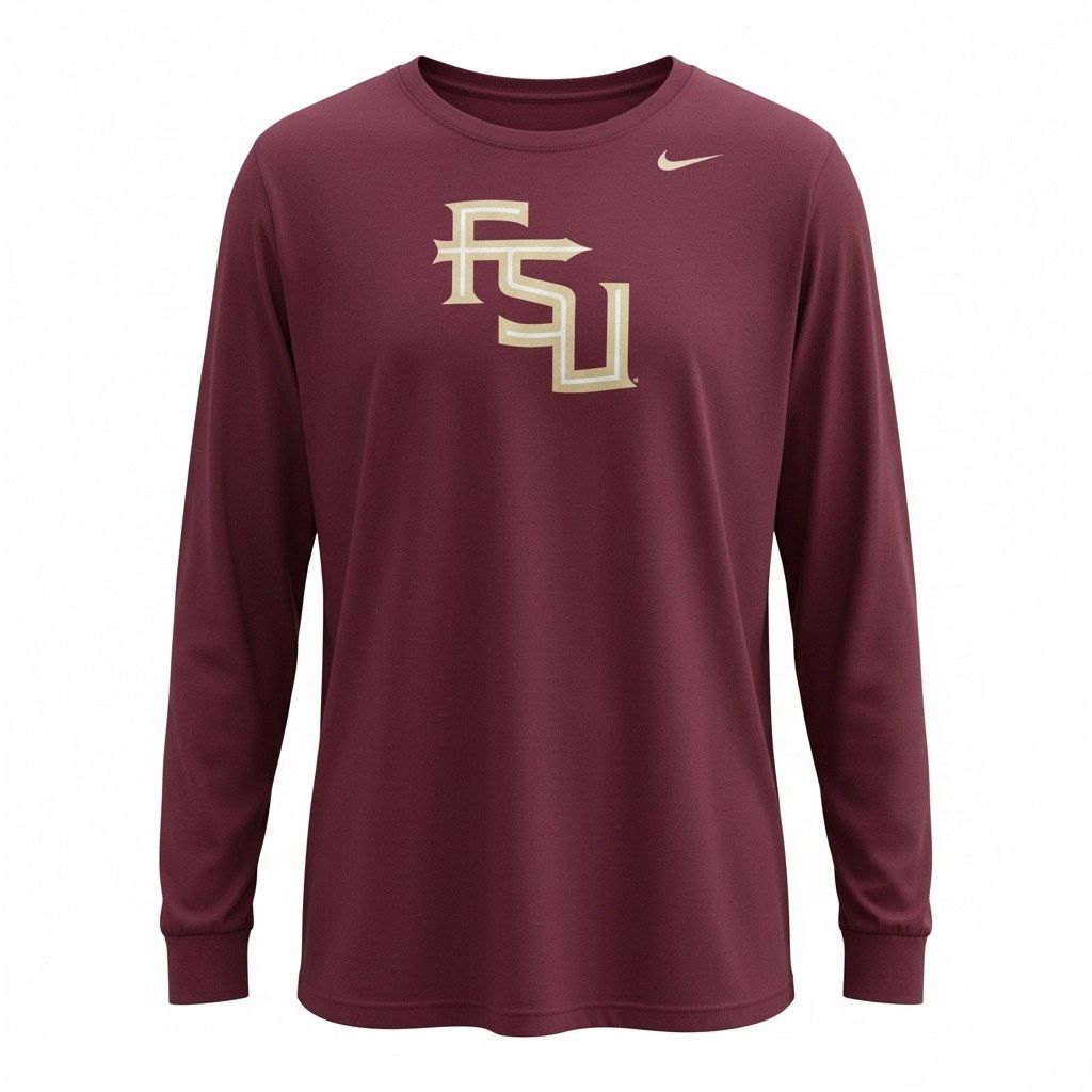 Nike Nike Florida State University Long Sleeve Shirt Men’s XL Size US XL / EU 56 / 4 - 1 Thumbnail