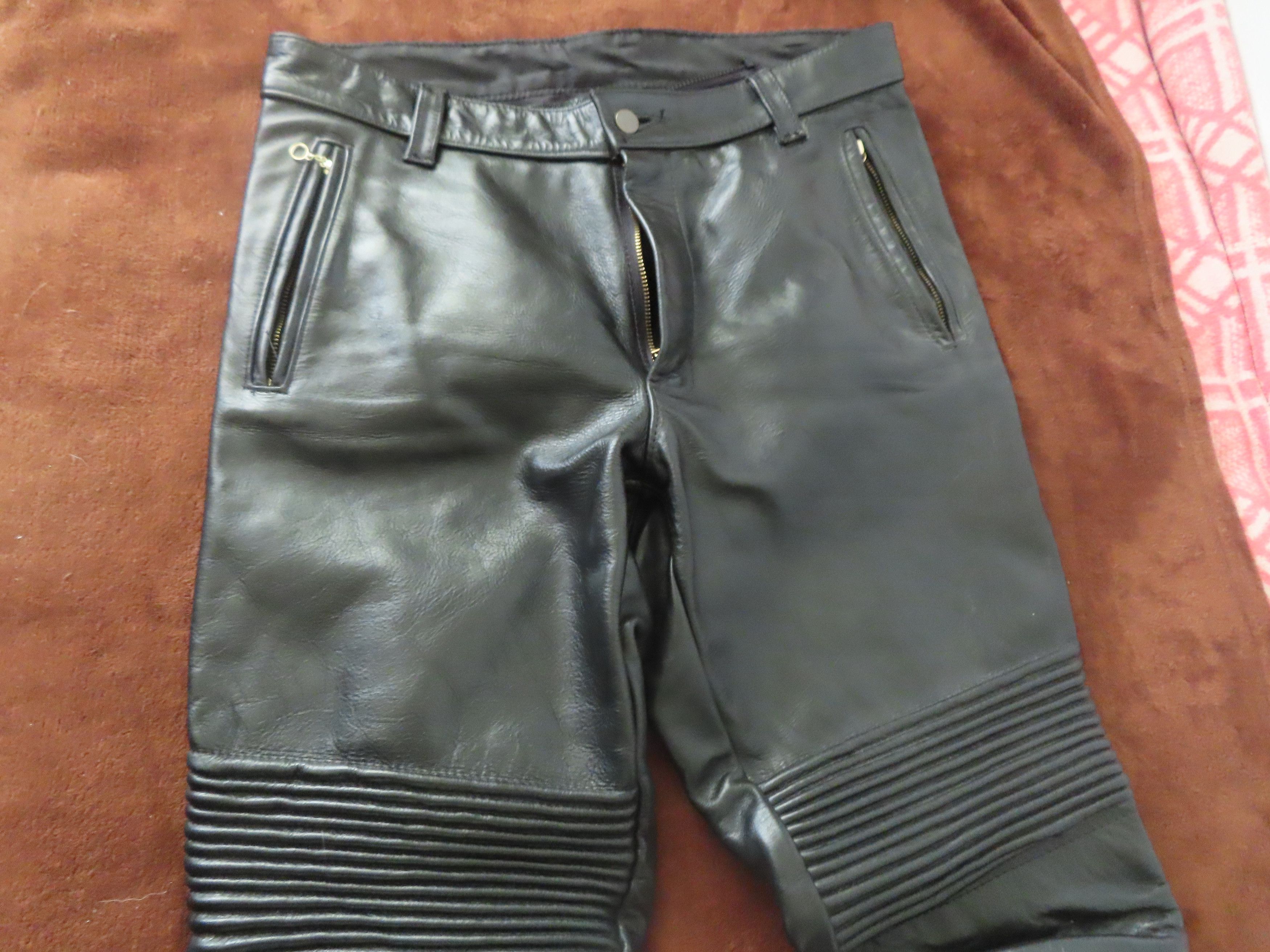 Leather × Vanson Leathers Vanson Sportrider leather Pants Size US 36 / EU 52 - 3 Thumbnail
