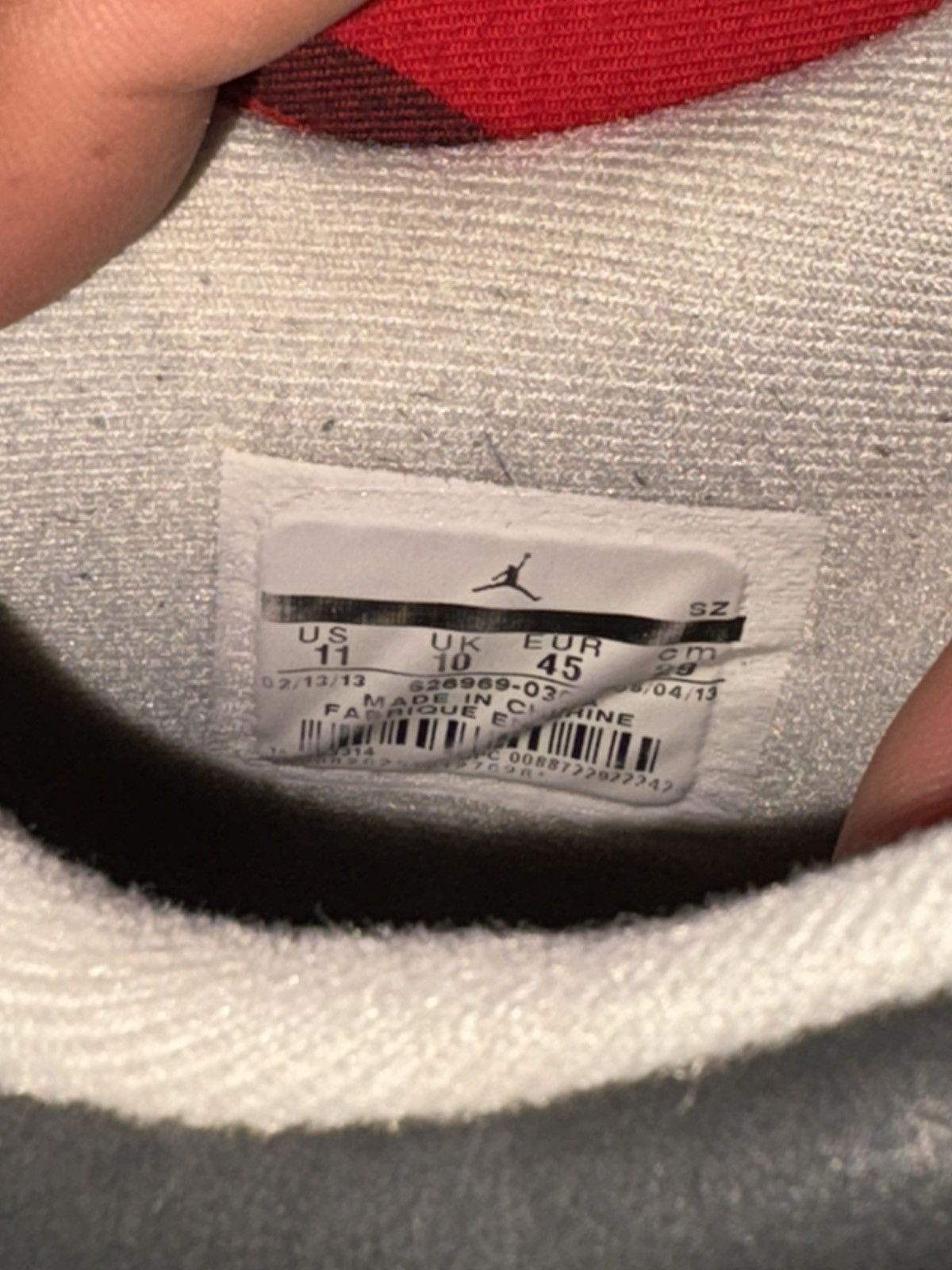 Jordan Brand Jordan 4 Fear 2013 Size US 11 / EU 44 - 7 Thumbnail