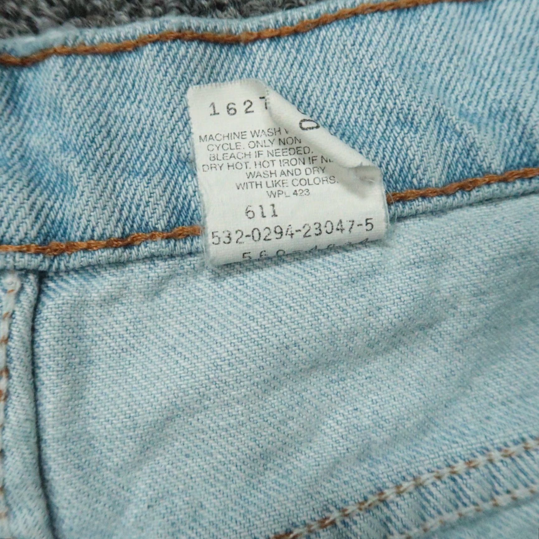 Levi's VINTAGE Levi's Jeans Mens 36x28 Blue 560 Tapered 5-Pocket Denim USA 1990s Men Jeans Size US 36 / EU 52 - 5 Thumbnail