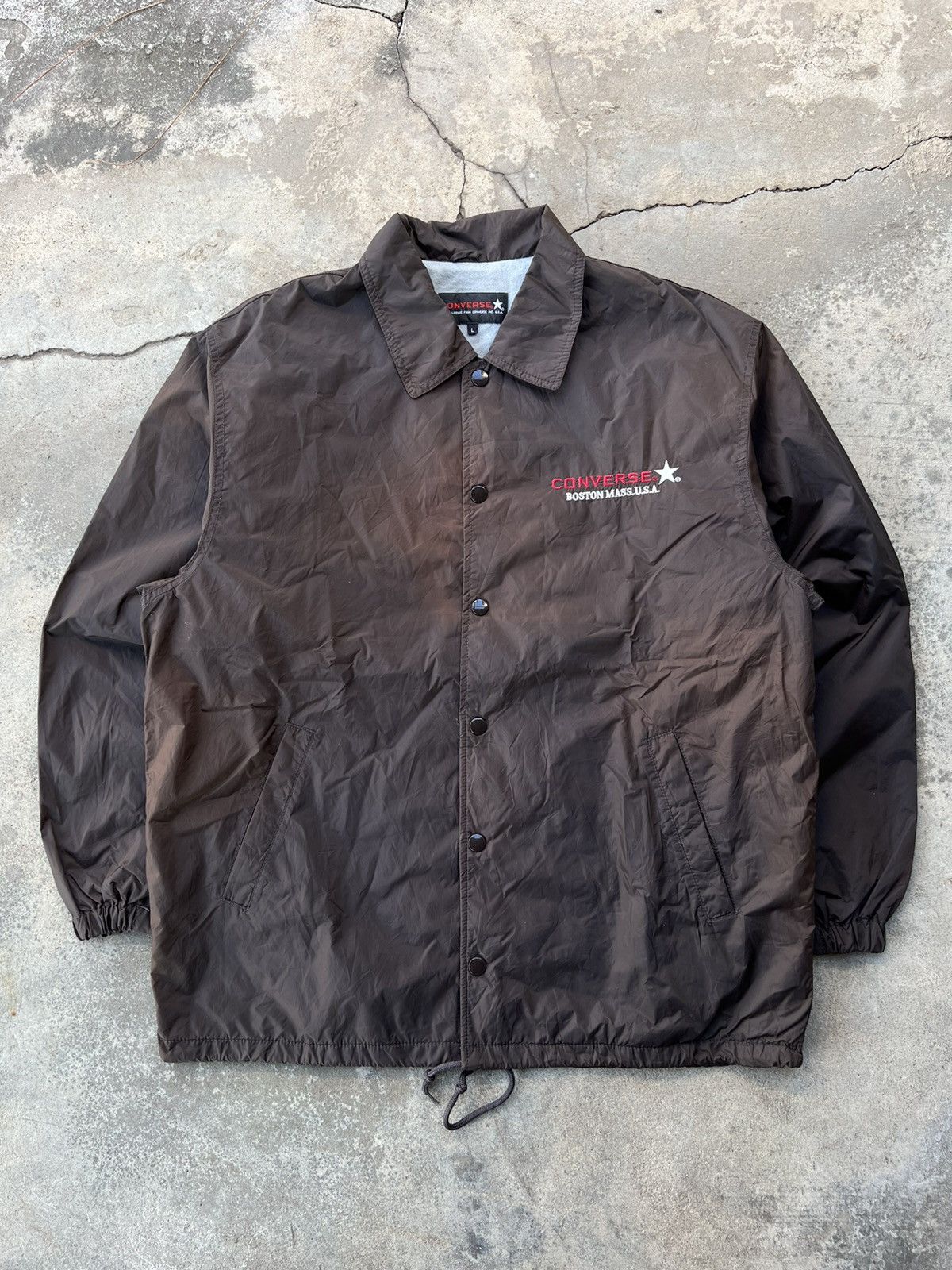 Converse × Vintage Sun Faded Converse Light Jacket Size US M / EU 48-50 / 2 - 2 Thumbnail
