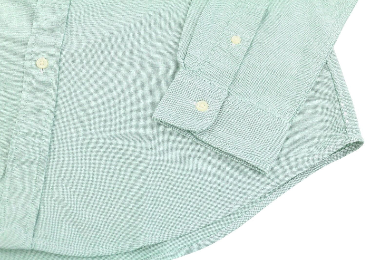 Ralph Lauren L Green Button-Down Neck Custom Fit Logo 87035 Size US L / EU 52-54 / 3 - 5 Thumbnail