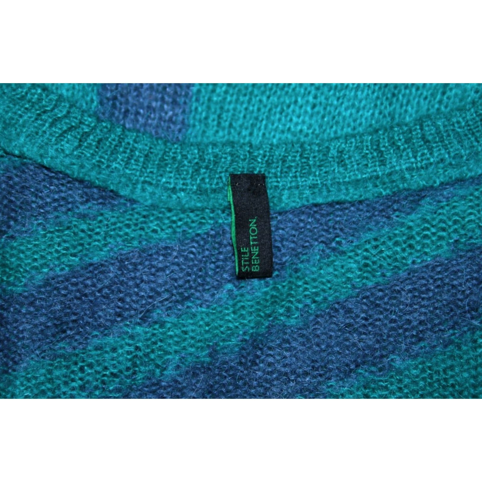 United Colors Of Benetton United Colors of Benetton Womens Mohair Blend Dress XS Green A-Line Dress XS Womens Size XS / US 0-2 / IT 36-38 - 5 Thumbnail