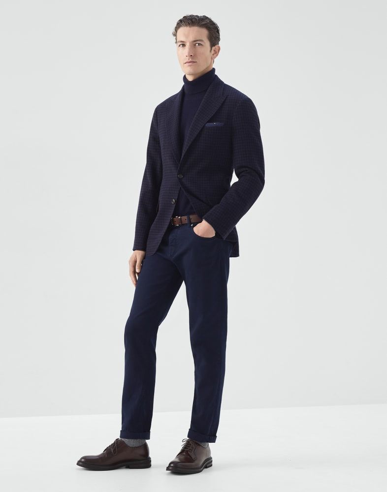 Brunello Cucinelli Jacket in Navy Size US M / EU 48-50 / 2 - 1 Thumbnail