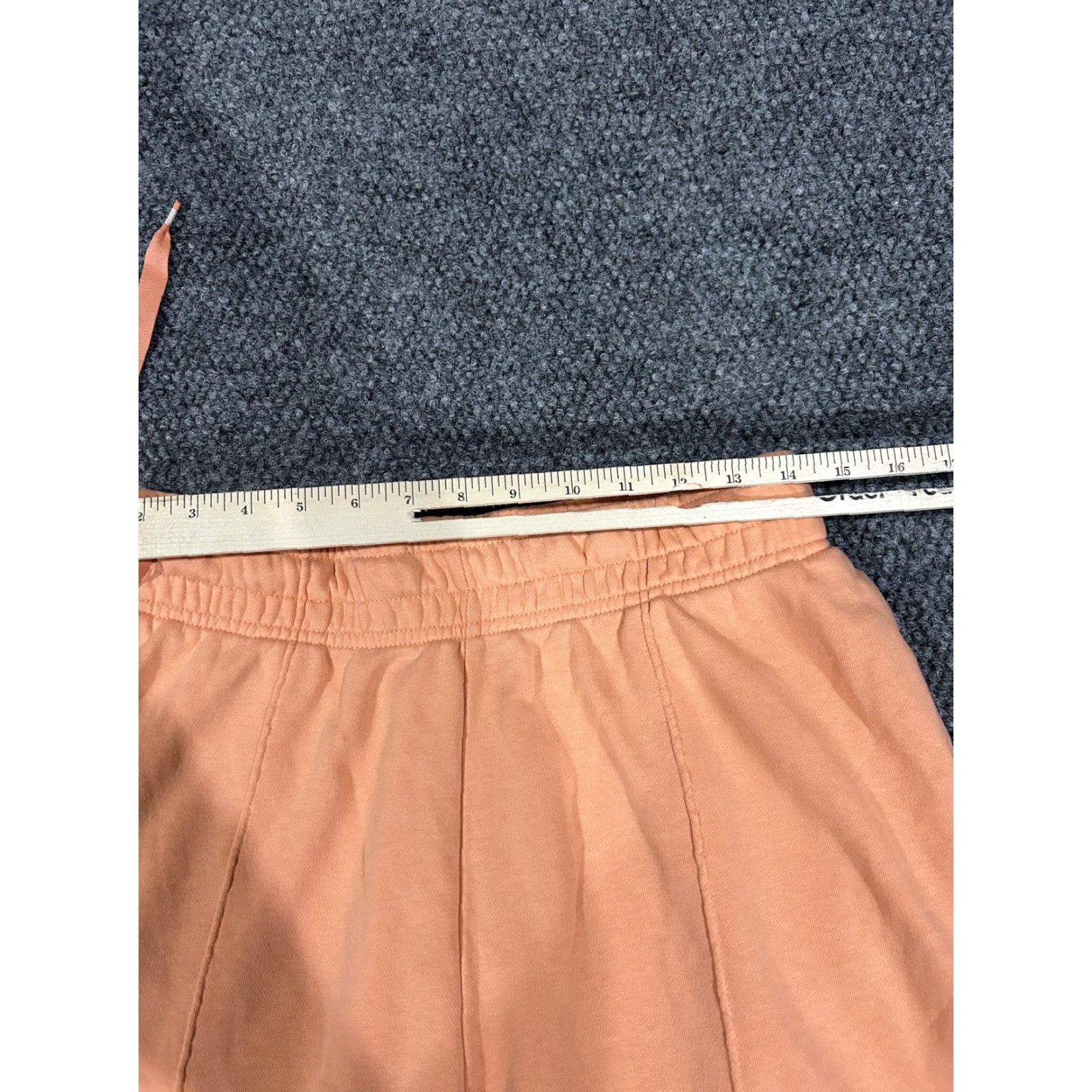 Nike Nike Sweatpants Mens Medium Orange French Terry Joggers Big Swoosh Athletic Size US 31 - 4 Thumbnail