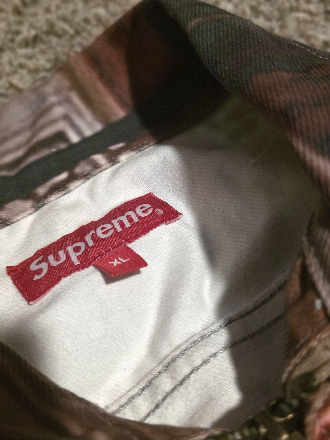 Supreme FW17 Supreme Scarface The World is Yours denim jacket Size US XL / EU 56 / 4 - 4 Thumbnail