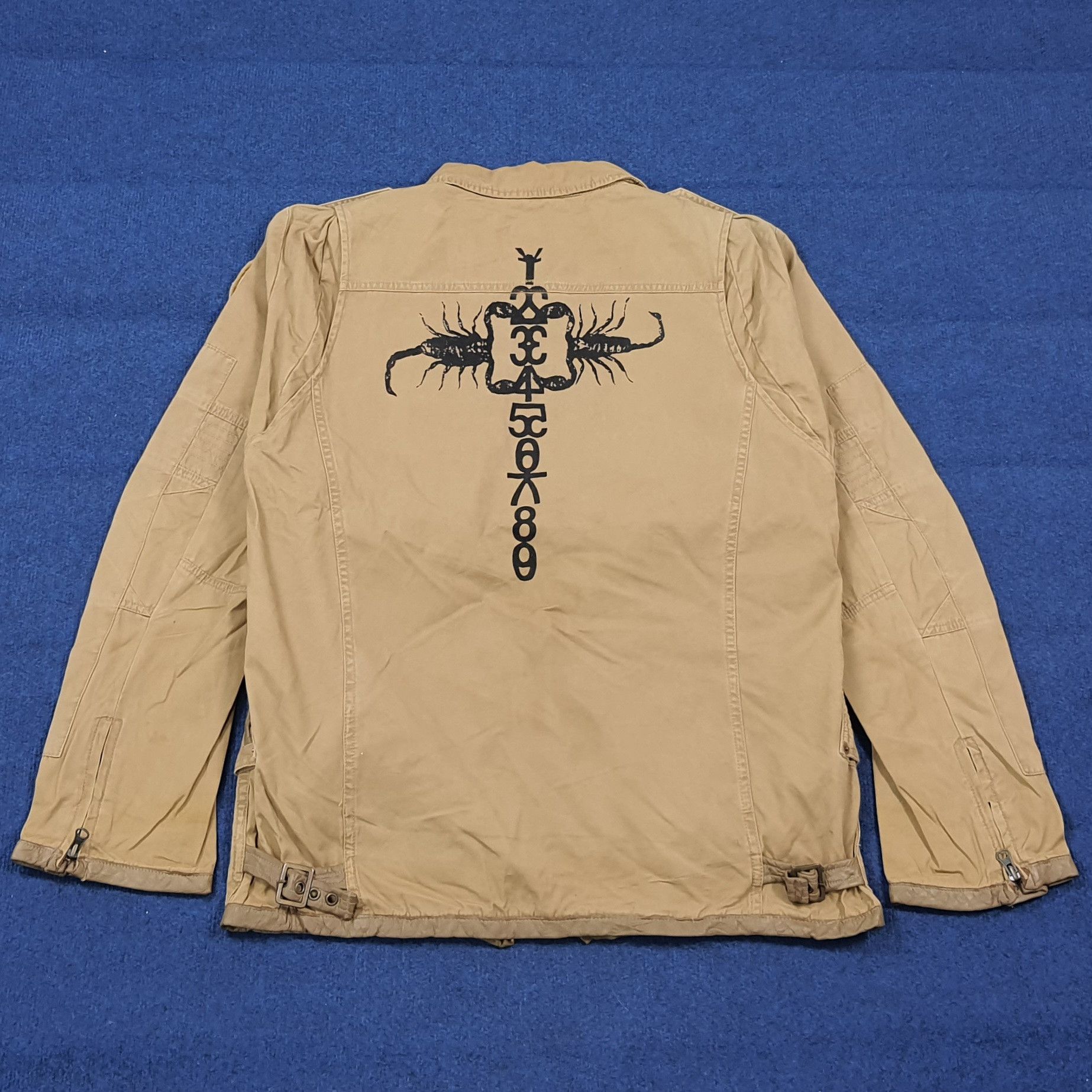 Vintage Vintage Kriff Mayer Patches Cargo Military Chore Coat C278N4 Size US M / EU 48-50 / 2 - 3 Thumbnail