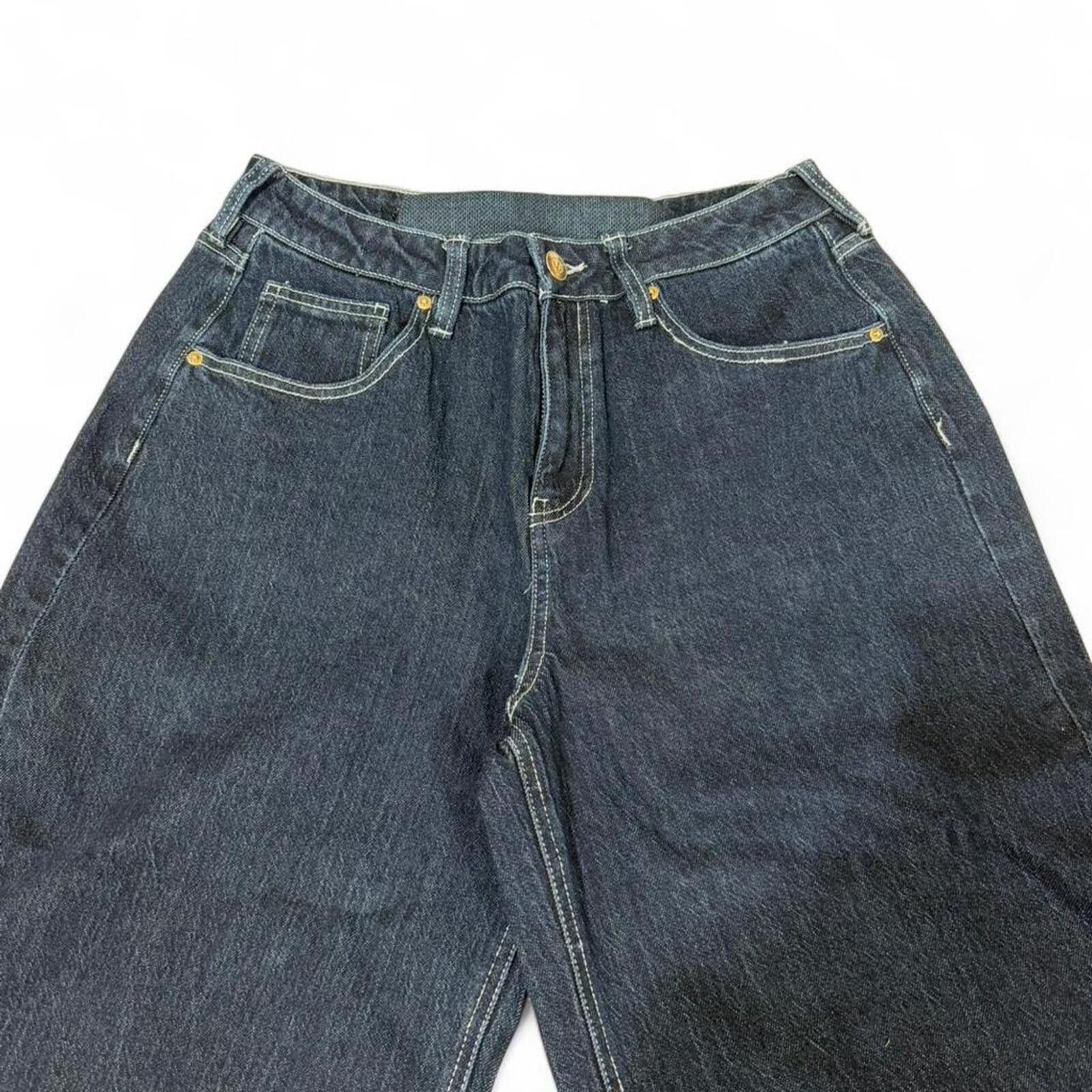 True Religion Dark blue denim jeans with a wide leg fit Size 28" / US 6 / IT 42 - 3 Thumbnail