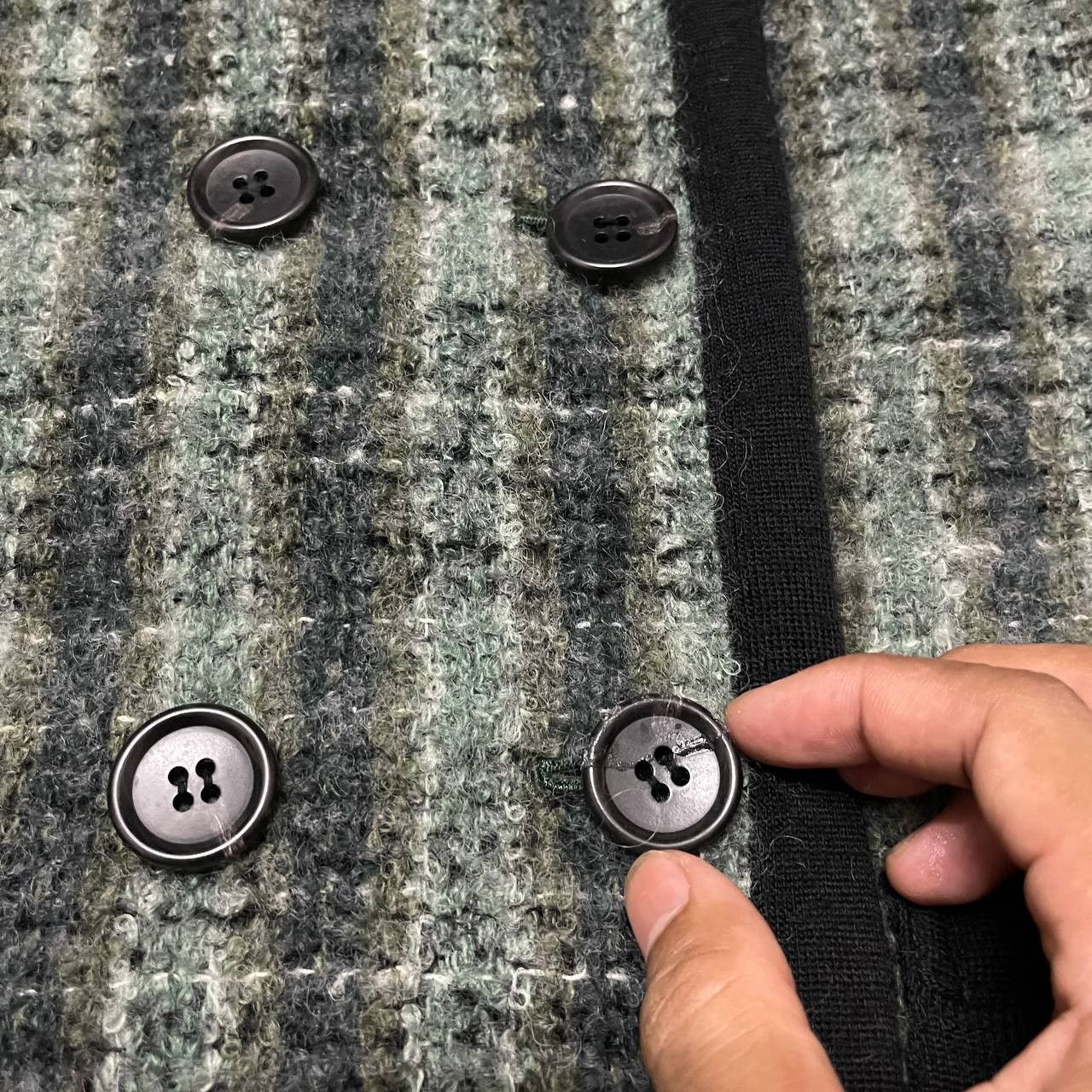 Yohji Yamamoto Vintage Yohji Yamamoto Work Shop Wool Coat Size US M / EU 48-50 / 2 - 5 Thumbnail