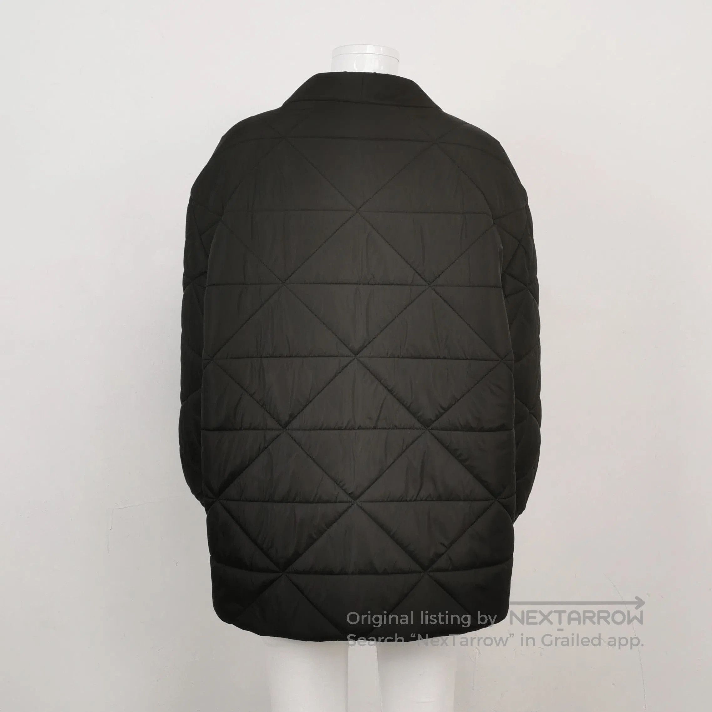 Prada Prada Quilted V-Neck Long Sleeve Cotton Jacket . Size US L / EU 52-54 / 3 - 2 Thumbnail