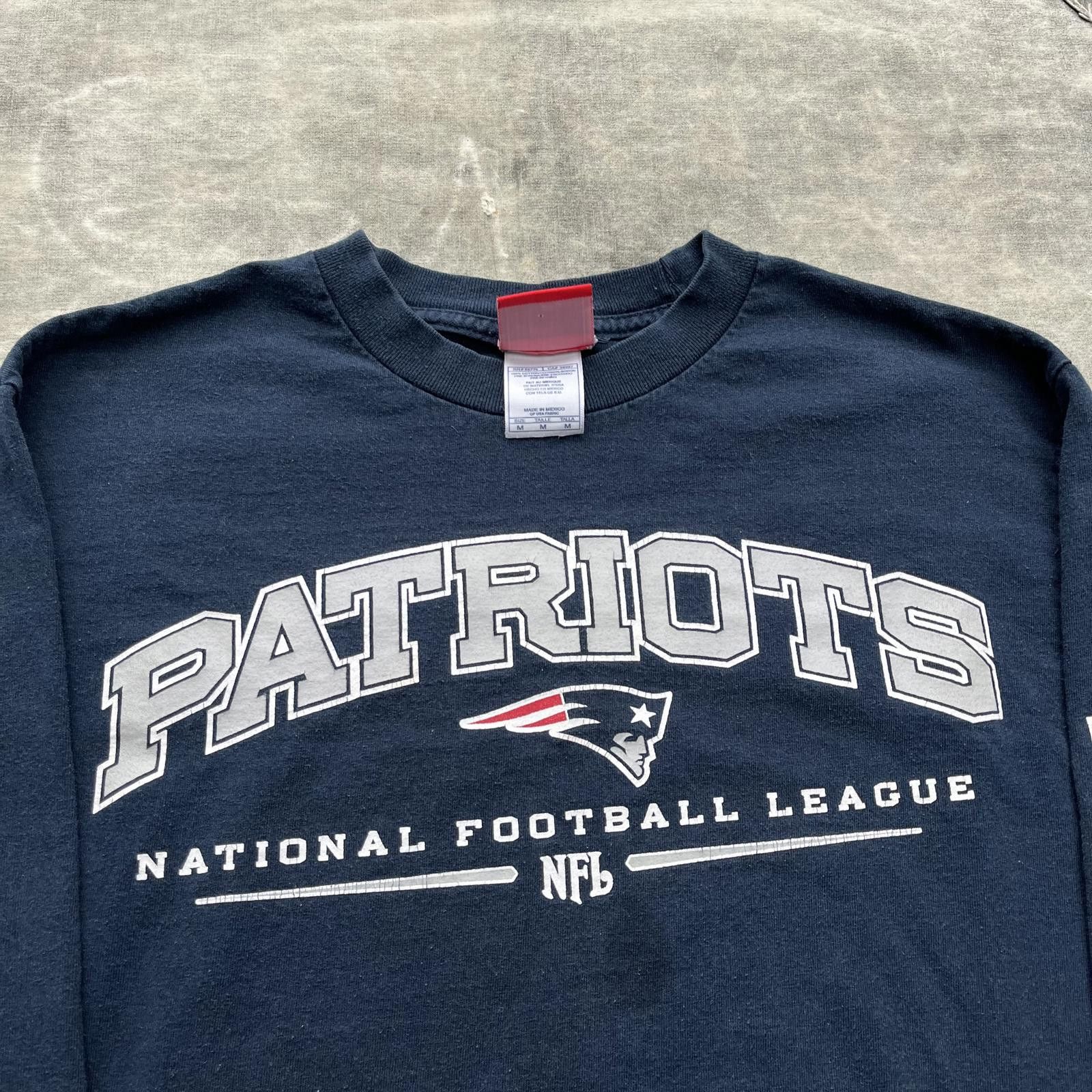 NFL × Vintage Vintage Y2K New England Patriots Tom Brady NFL Shirt Size US M / EU 48-50 / 2 - 2 Thumbnail