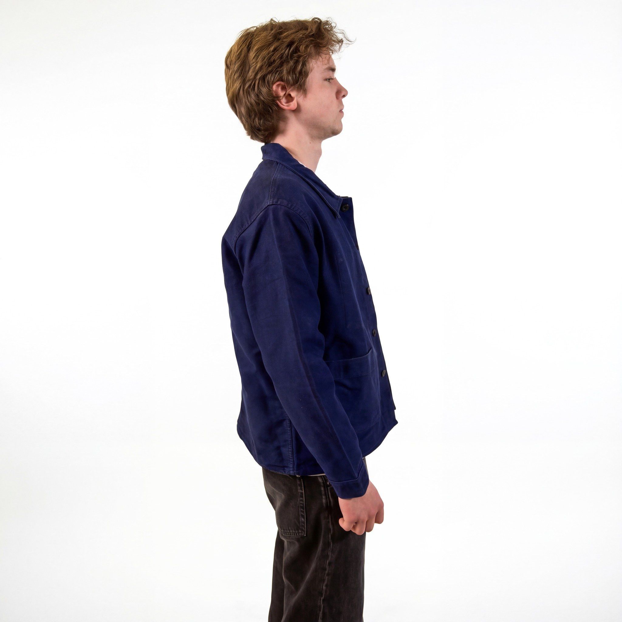 Vintage Vintage 50s French Chore Jacket Size US M / EU 48-50 / 2 - 3 Thumbnail