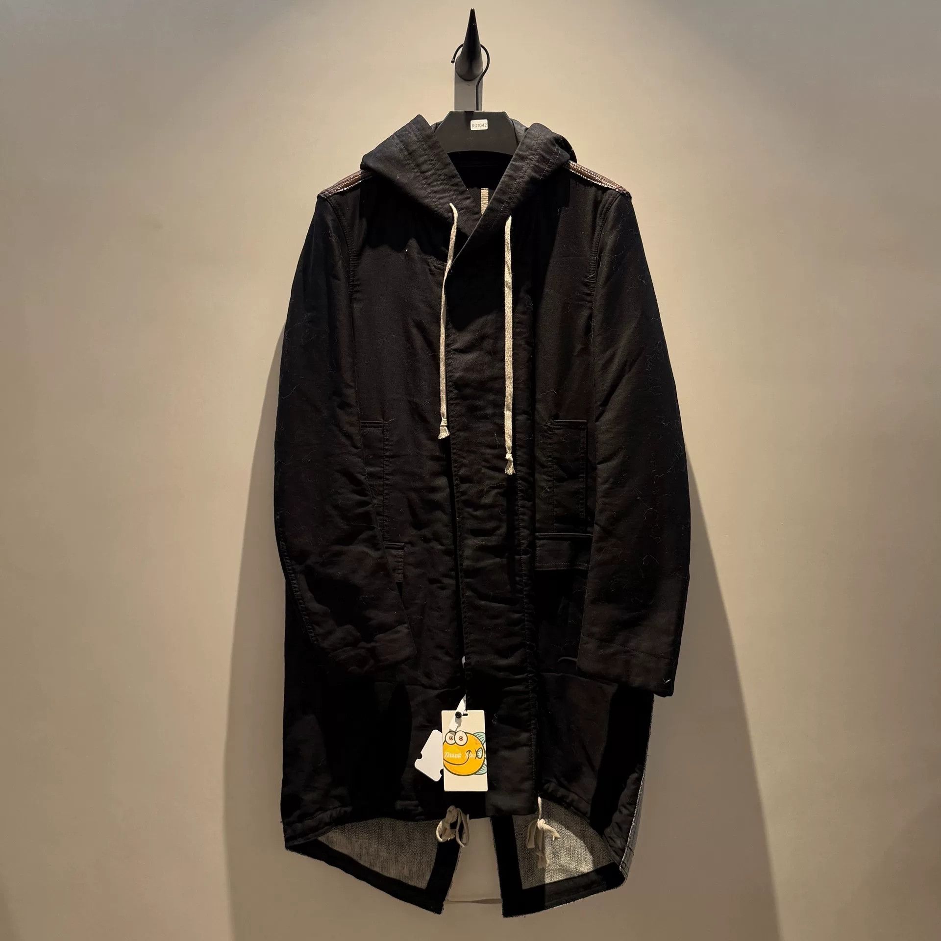 Rick Owens Drkshdw rick owens drkshdw oversized black coat Size XS / US 0-2 / IT 36-38 - 1 Thumbnail