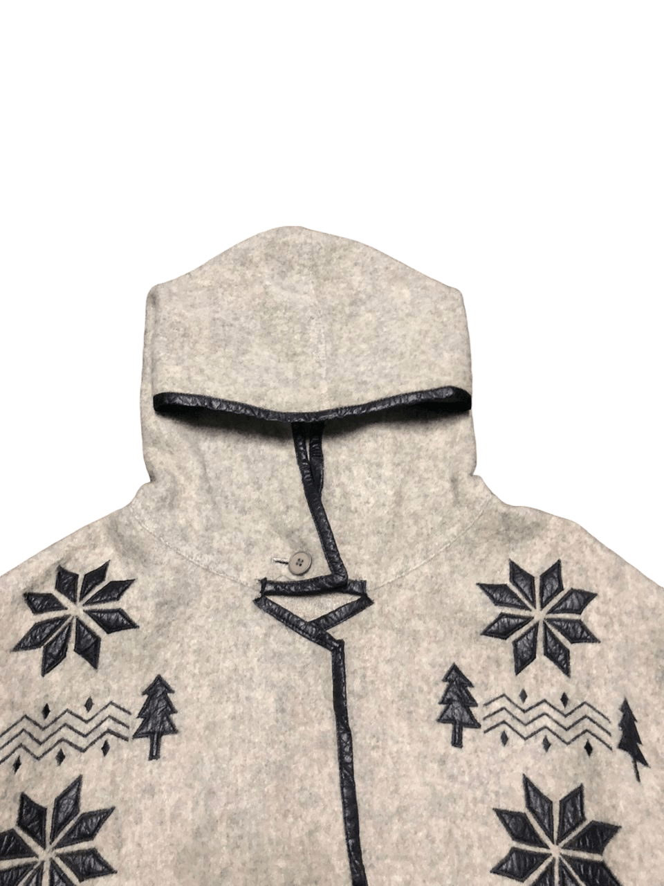 Japanese Brand × Vintage Vintage Japanese Brand Luis Mari Hoodie Wool Duffle Jacket Size US M / EU 48-50 / 2 - 8 Thumbnail