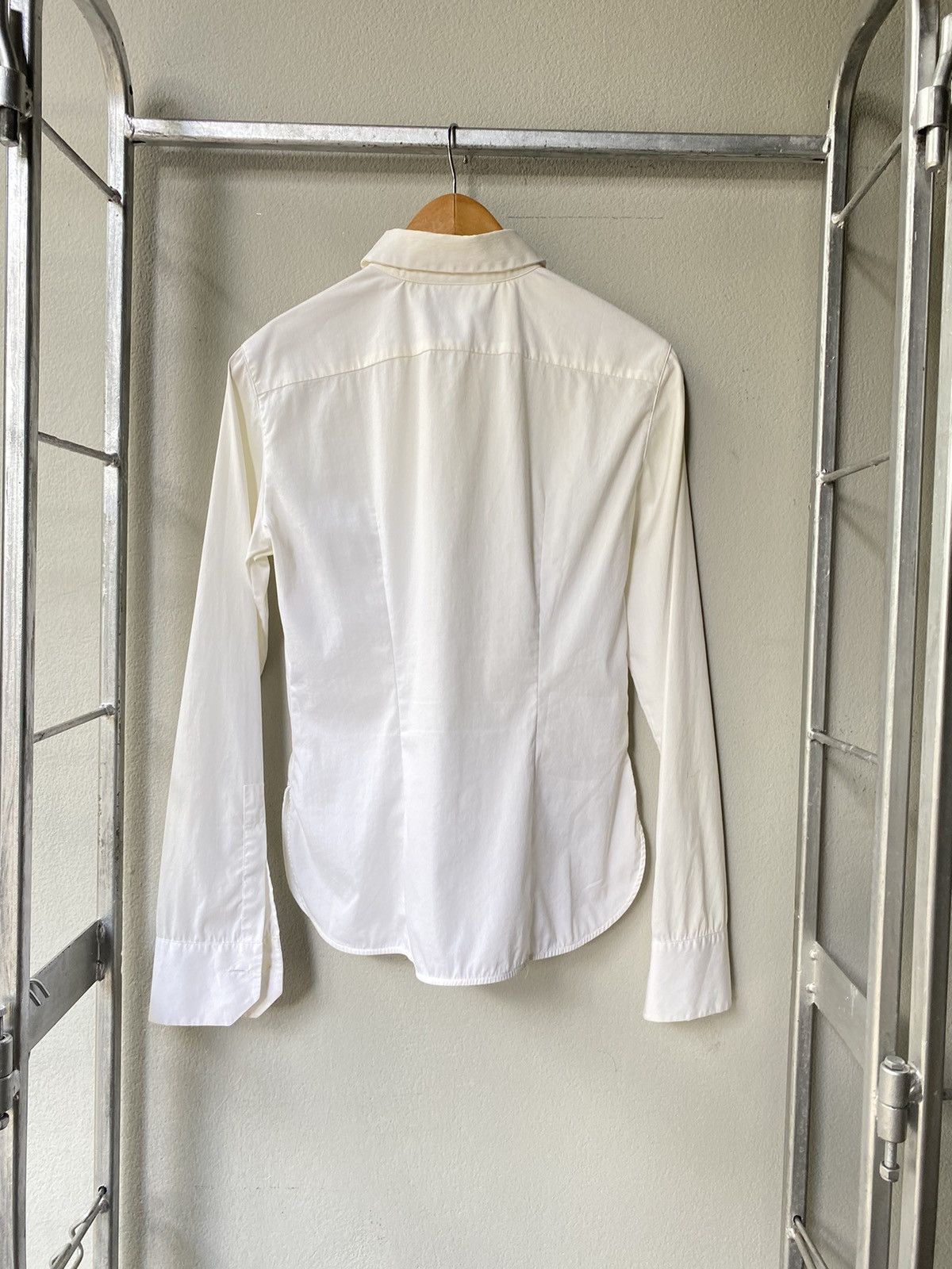 Max Mara Maxmara off white shirt Size XXS / US 00 / IT 34 - 11 Thumbnail