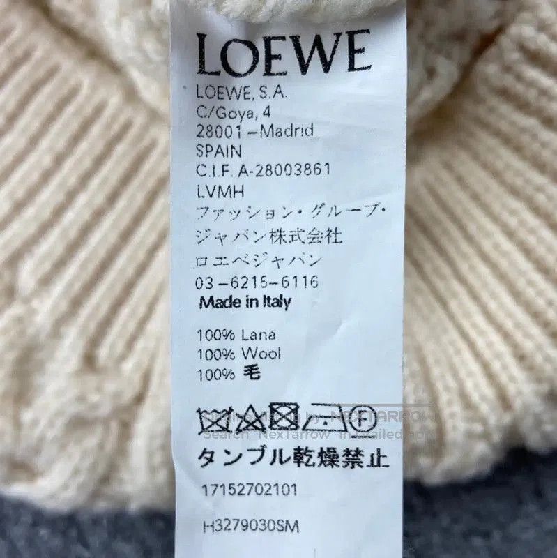 Loewe Loewe Off-White Wool Women's Sweater . Size S / US 4 / IT 40 - 5 Thumbnail