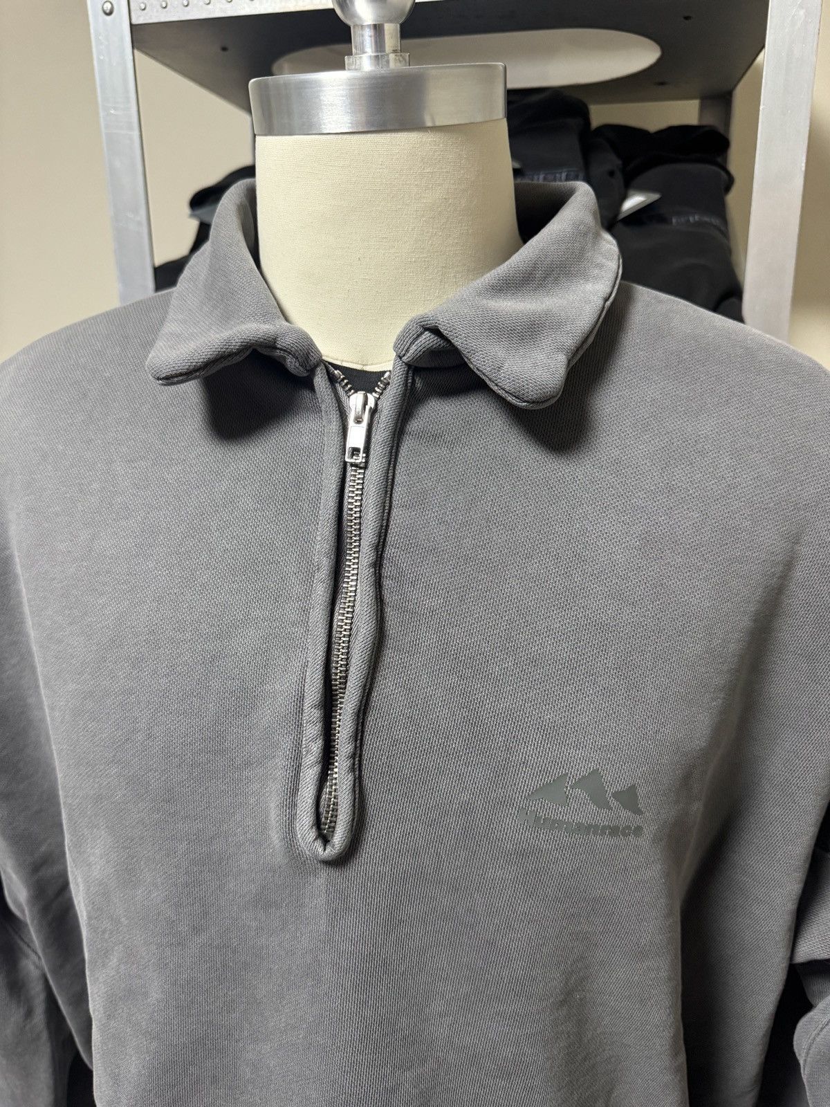 Humanrace Pharell Humanrace Quarter Zip Jacket Grey Size US XL / EU 56 / 4 - 11 Thumbnail