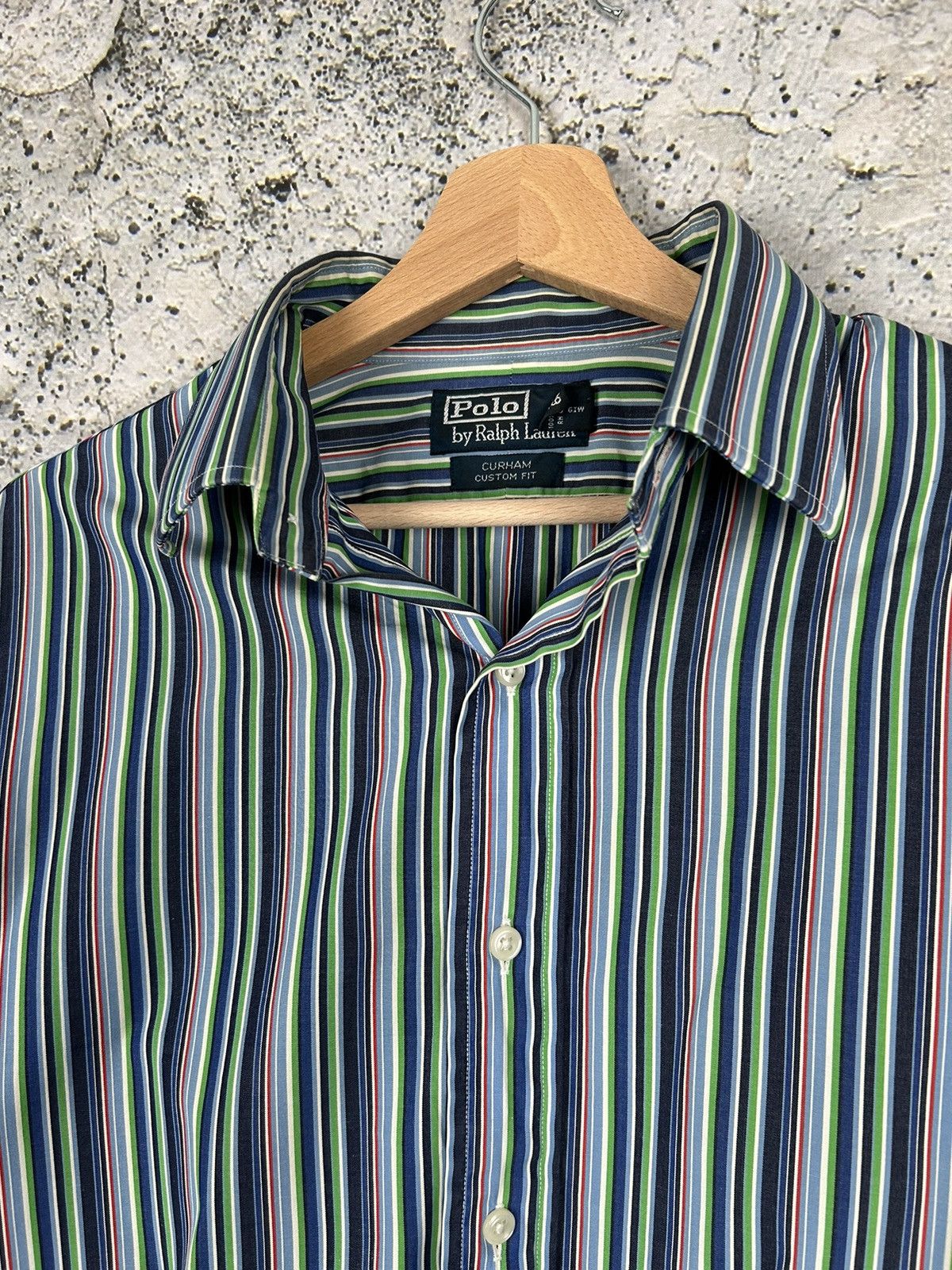 Polo Ralph Lauren Vintage Polo Ralph Lauren Striped 90s Shirt Archival Hype Size US M / EU 48-50 / 2 - 3 Thumbnail