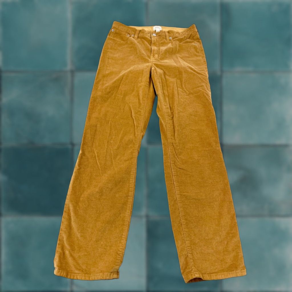 J.Crew J.Crew Pants Womens 28 Brown Pockets Stretch Slim Fit Preppy Straight Leg Size 28" / US 6 / IT 42 - 1 Thumbnail