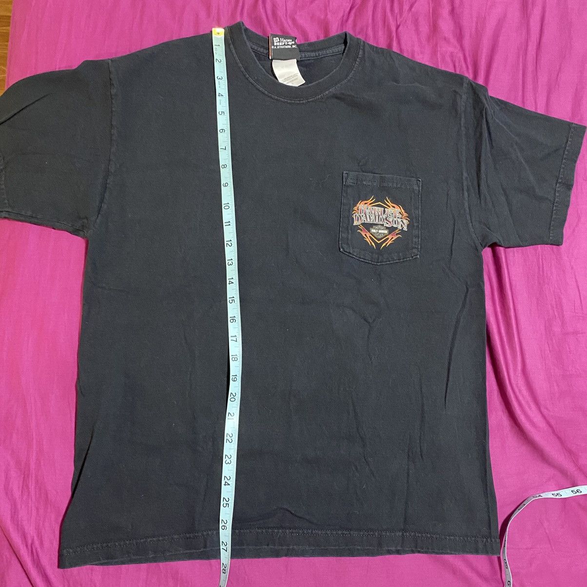 Harley Davidson Vintage Harley Davidson T Shirt L Great Falls Montana Size US L / EU 52-54 / 3 - 6 Thumbnail