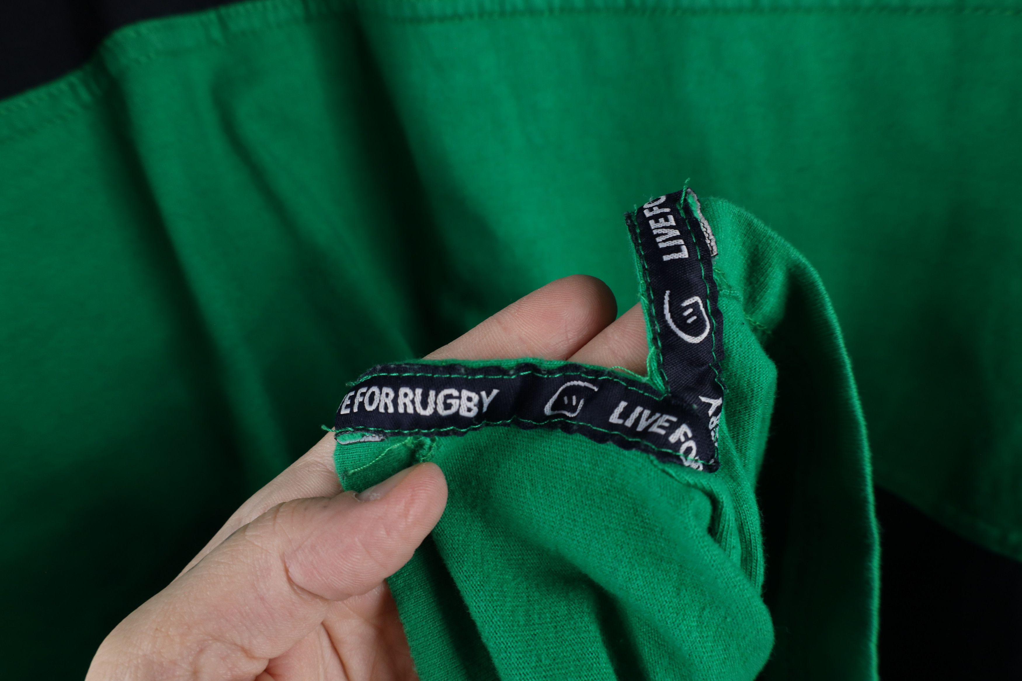 Vintage Vintage Ireland Rugby Long Sleeve Striped Rugby Jersey Polo Size US L / EU 52-54 / 3 - 7 Thumbnail