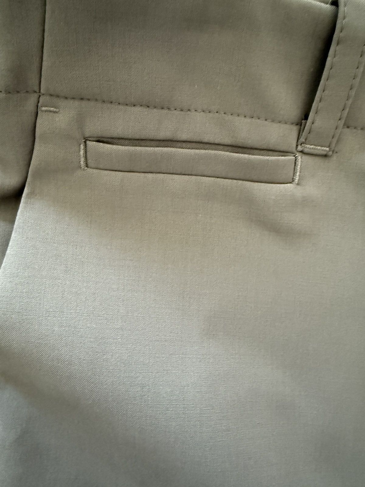 Deveaux Deveaux Wide Leg Trousers – Taupe Tan – Size 3 (Fits 33") Size US 33 - 6 Thumbnail