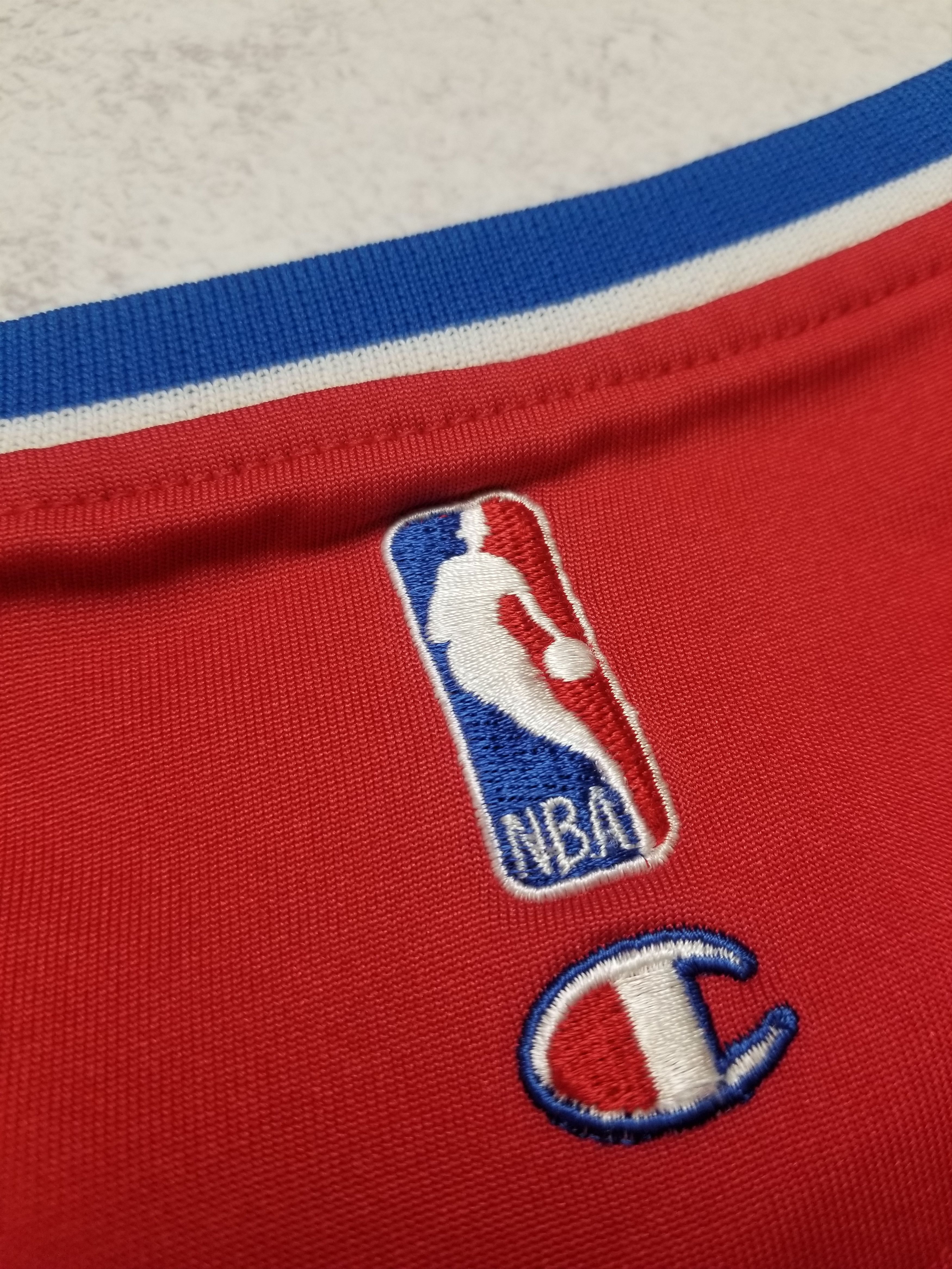 Champion Moses Malone Philadelphia 76ers NBA Hardwood Classics Shirt Size US XL / EU 56 / 4 - 11 Thumbnail