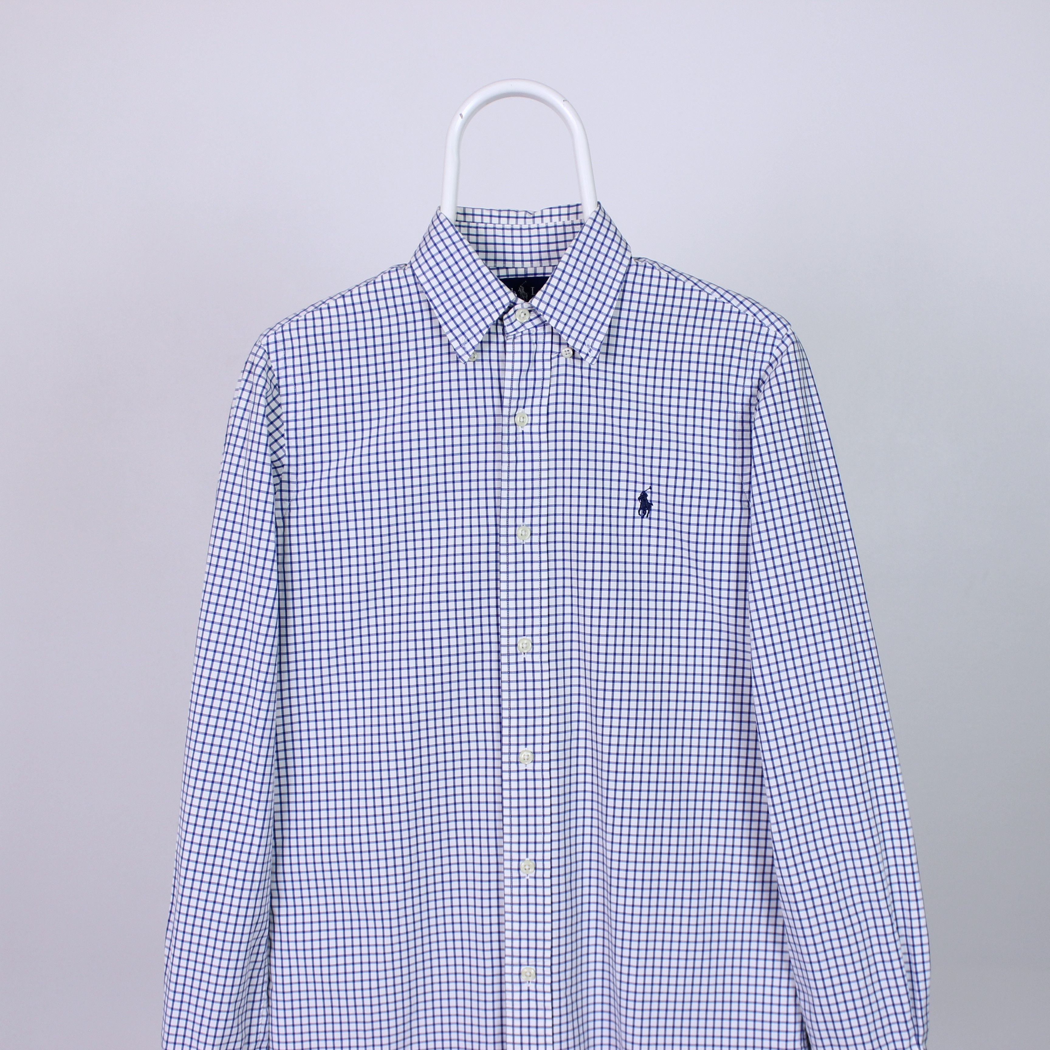 Polo Ralph Lauren Polo Ralph Lauren Shirt S Classic blue white cotton striped Size US S / EU 44-46 / 1 - 2 Thumbnail
