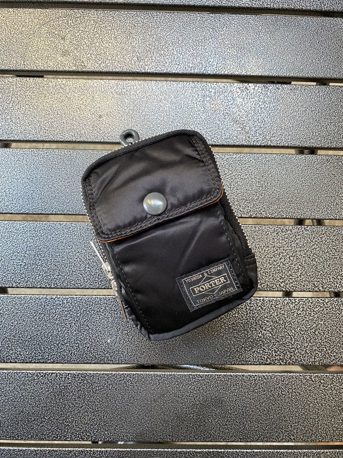 image of Porter Tanker Mini Pouch in Black, Men's