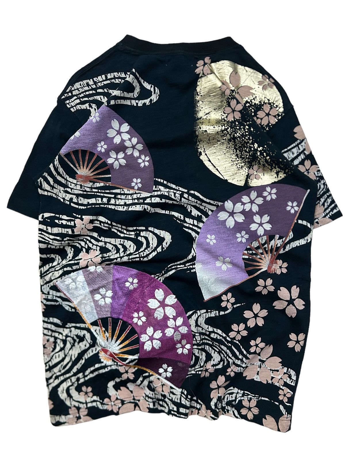 Japanese Brand Sukajan Karakuri Embroidery Overprint Tee Size US M / EU 48-50 / 2 - 1 Thumbnail