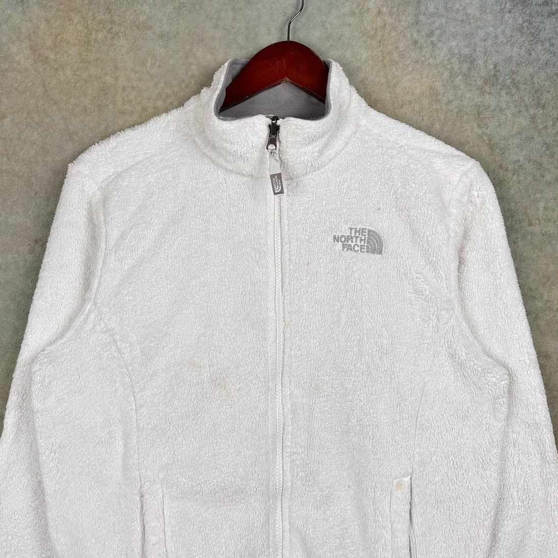 The North Face × Vintage Y2K The North Face Osito Fleece Jacket Sz M Full Zip White Size M / US 6-8 / IT 42-44 - 3 Thumbnail