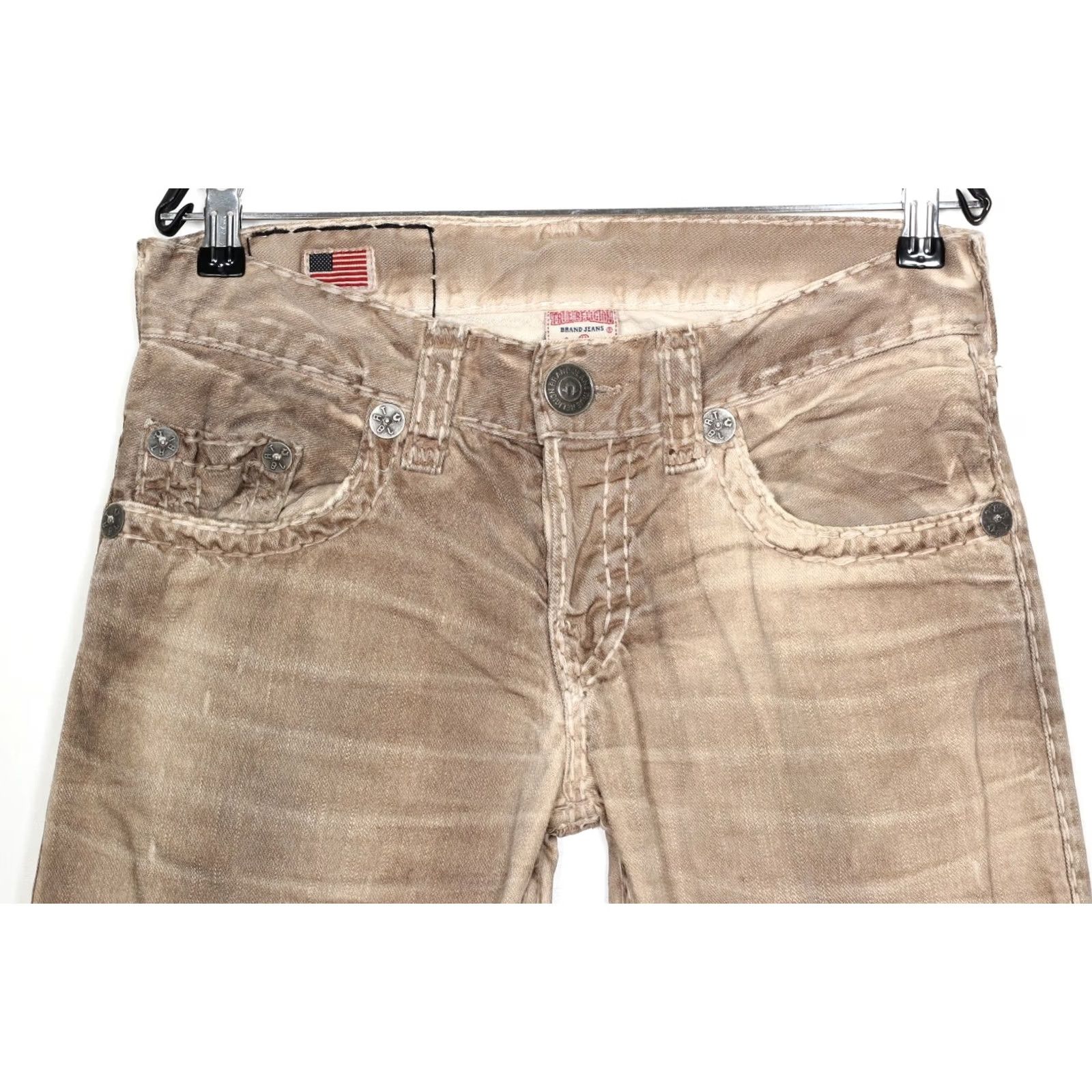 True Religion TRUE RELIGION GENO SUPER T Slim Fit Jeans Men Size W29 L33 DZ6280 Jeans Size US 29 - 2 Thumbnail