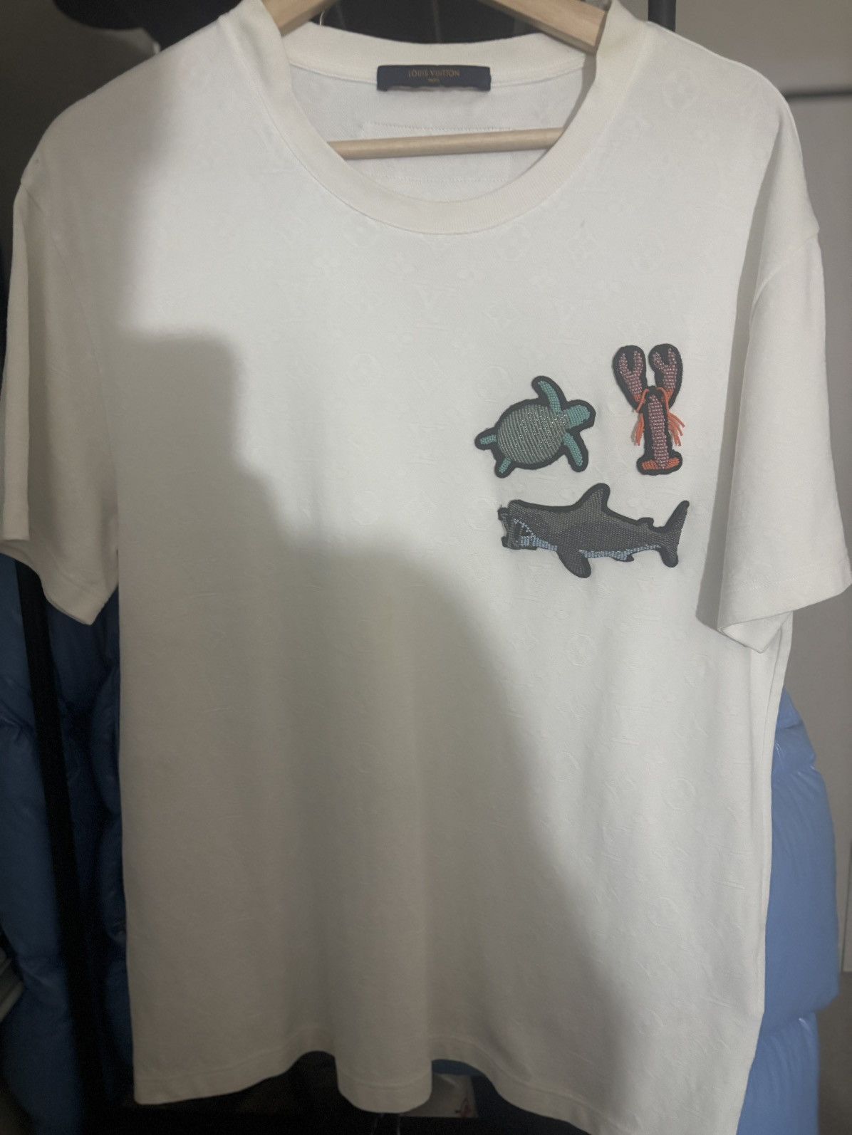Louis Vuitton Louis Vuitton ocean animals shirt(MONOGRAM) Size US M / EU 48-50 / 2 - 1 Thumbnail