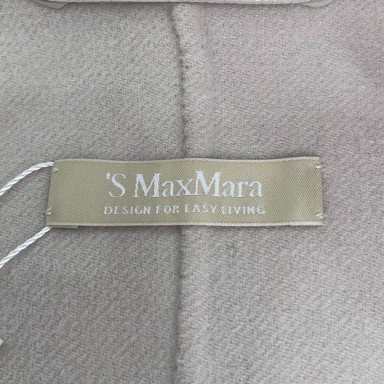 Max Mara Max Mara Light grey double-breasted wool coat with lapels Size M / US 6-8 / IT 42-44 - 6 Thumbnail