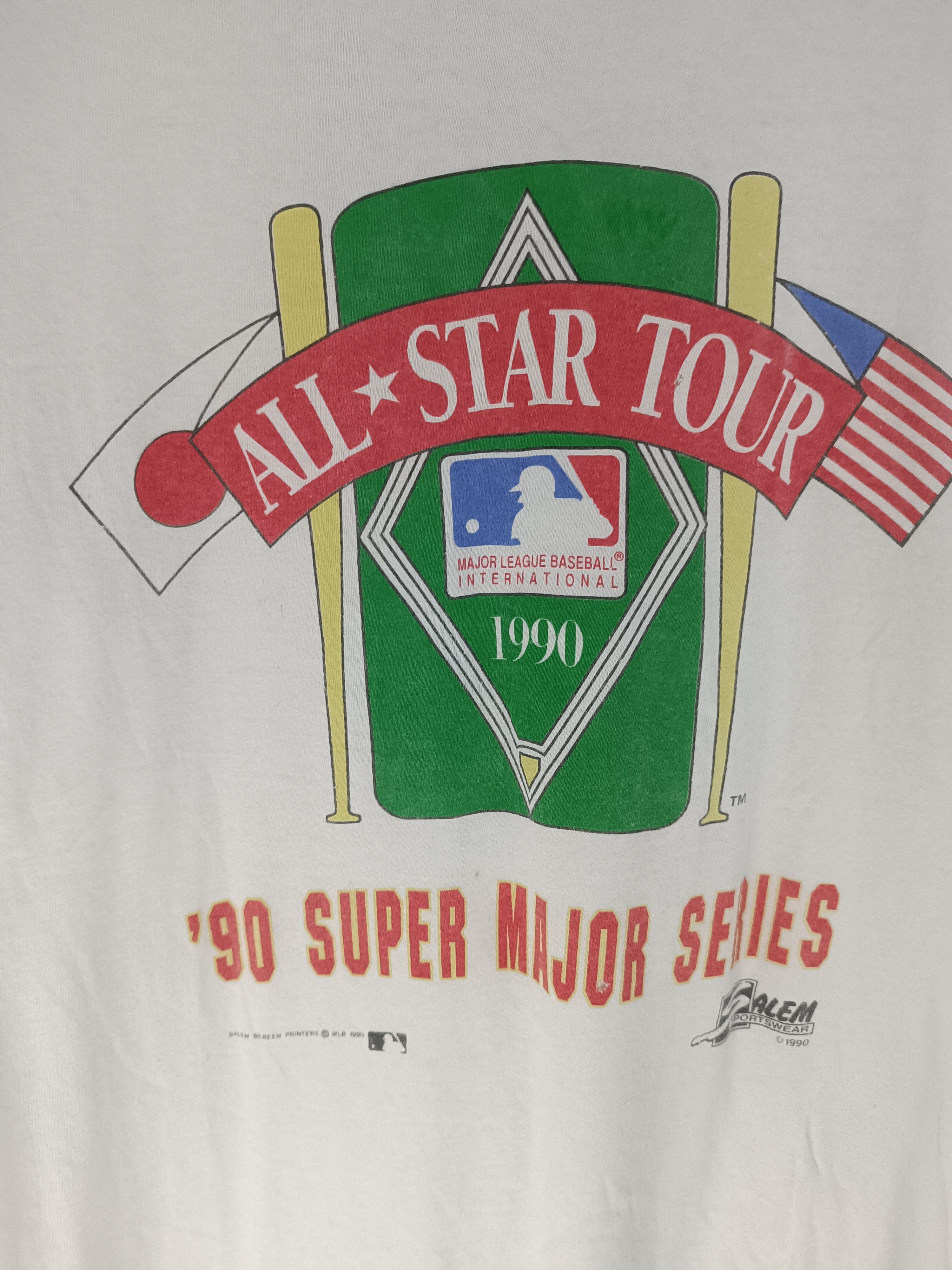 MLB VINTAGE 90'S SUPER MAJOR SERIES ALL STAR TOUR MLB VERY RARE Size US M / EU 48-50 / 2 - 8 Thumbnail