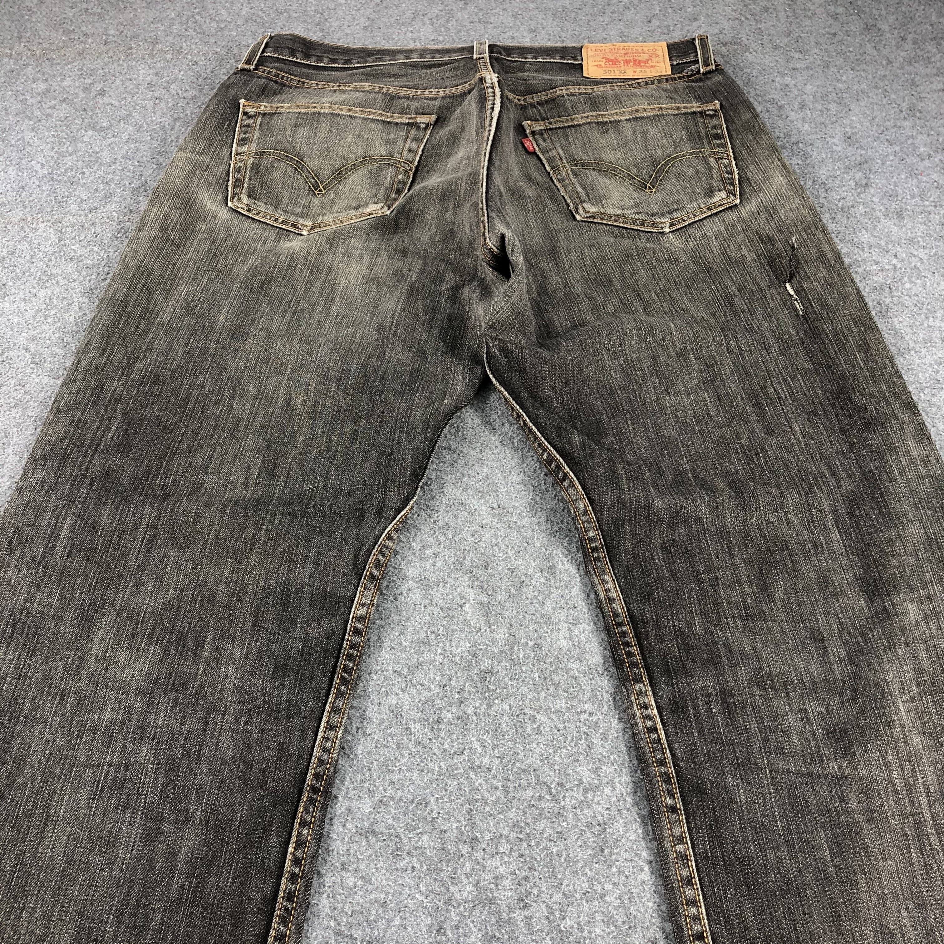 Levi's Vintage Levis Jeans 501xx Earth Tone-JM845 Size US 35 - 4 Thumbnail